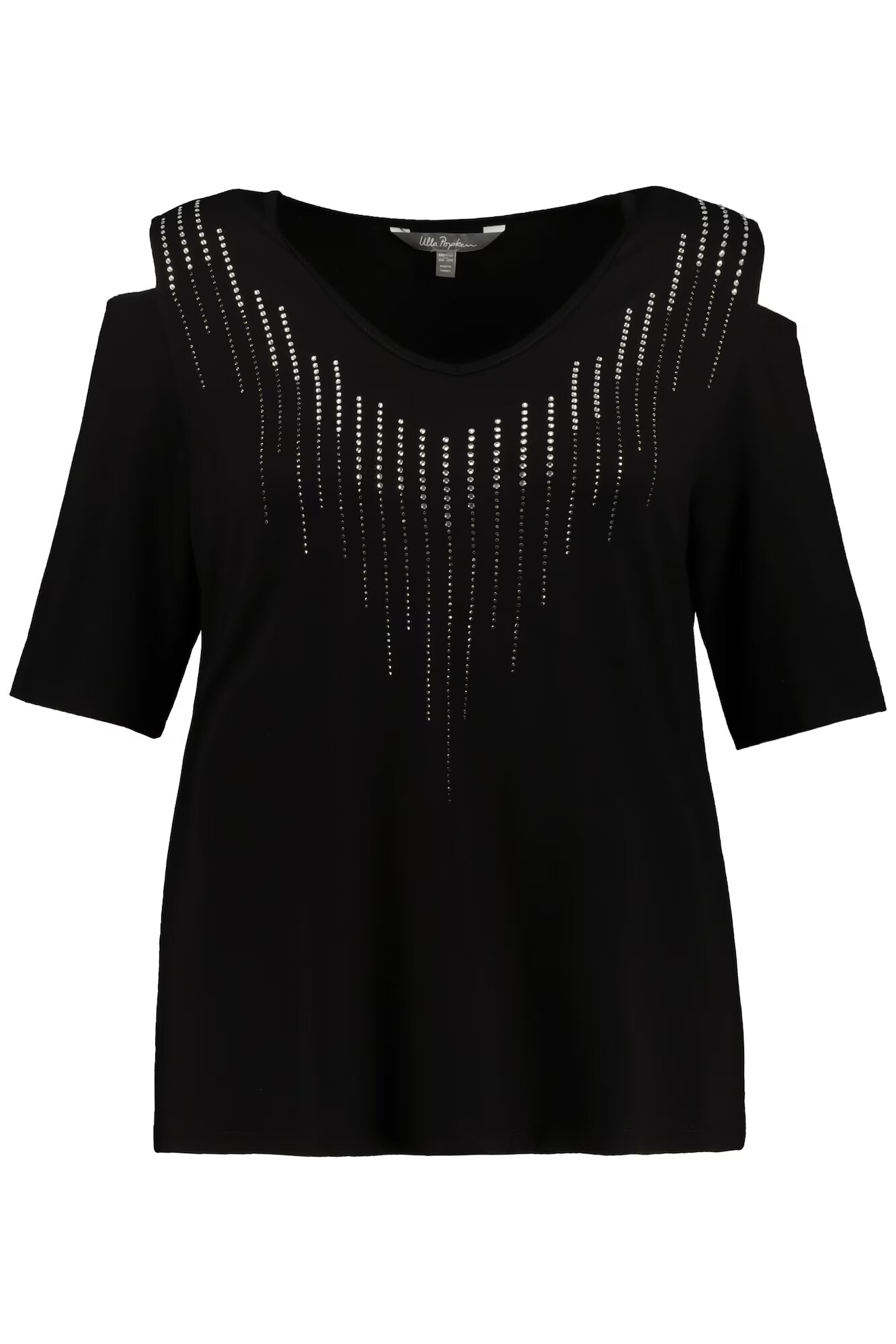 Ulla Popken Tricou negru - Pled.ro