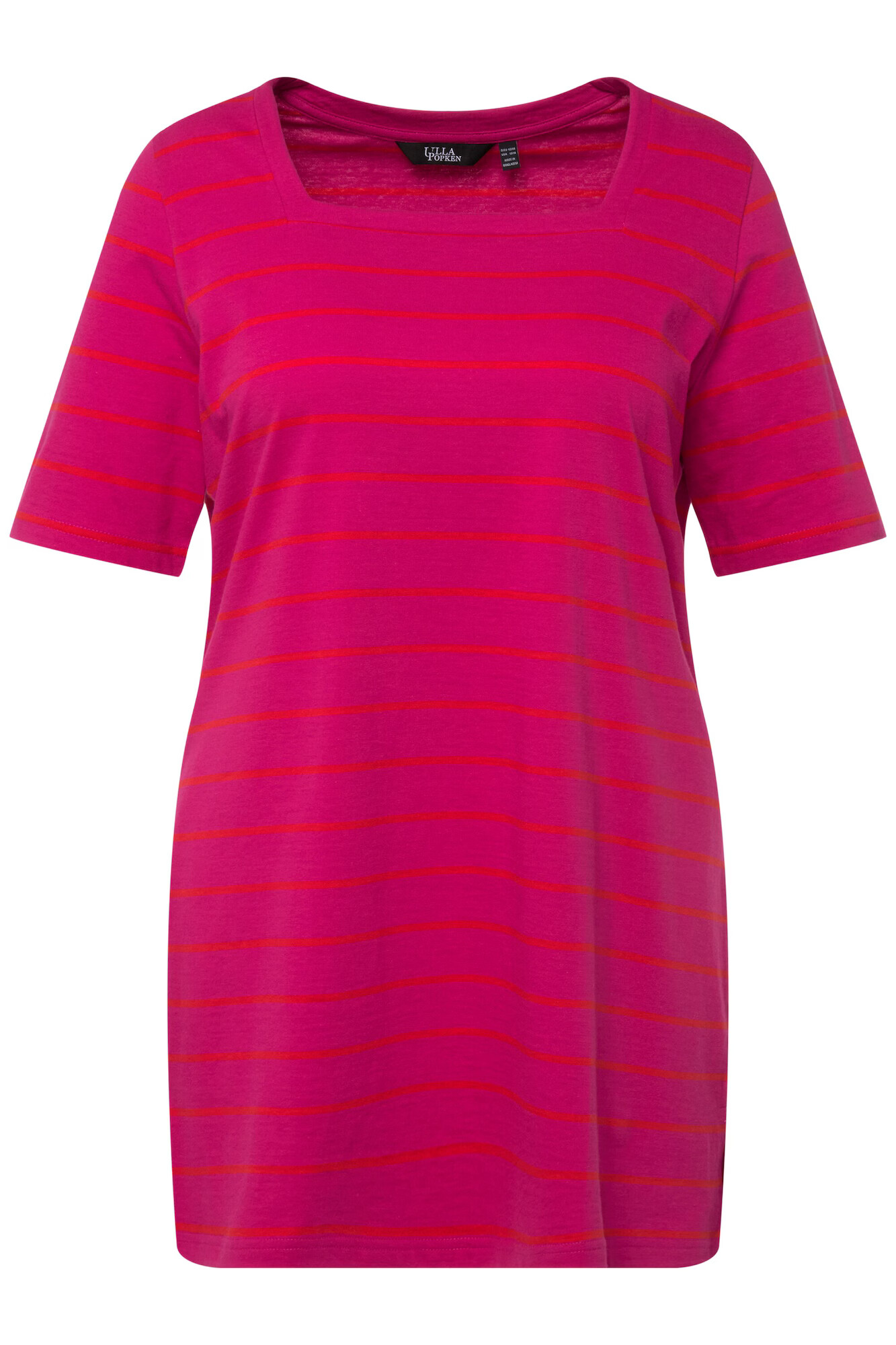 Ulla Popken Tricou portocaliu / fucsia - Pled.ro