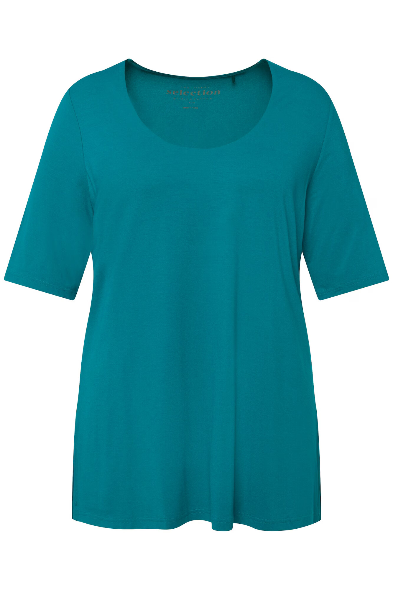 Ulla Popken Tricou verde petrol - Pled.ro