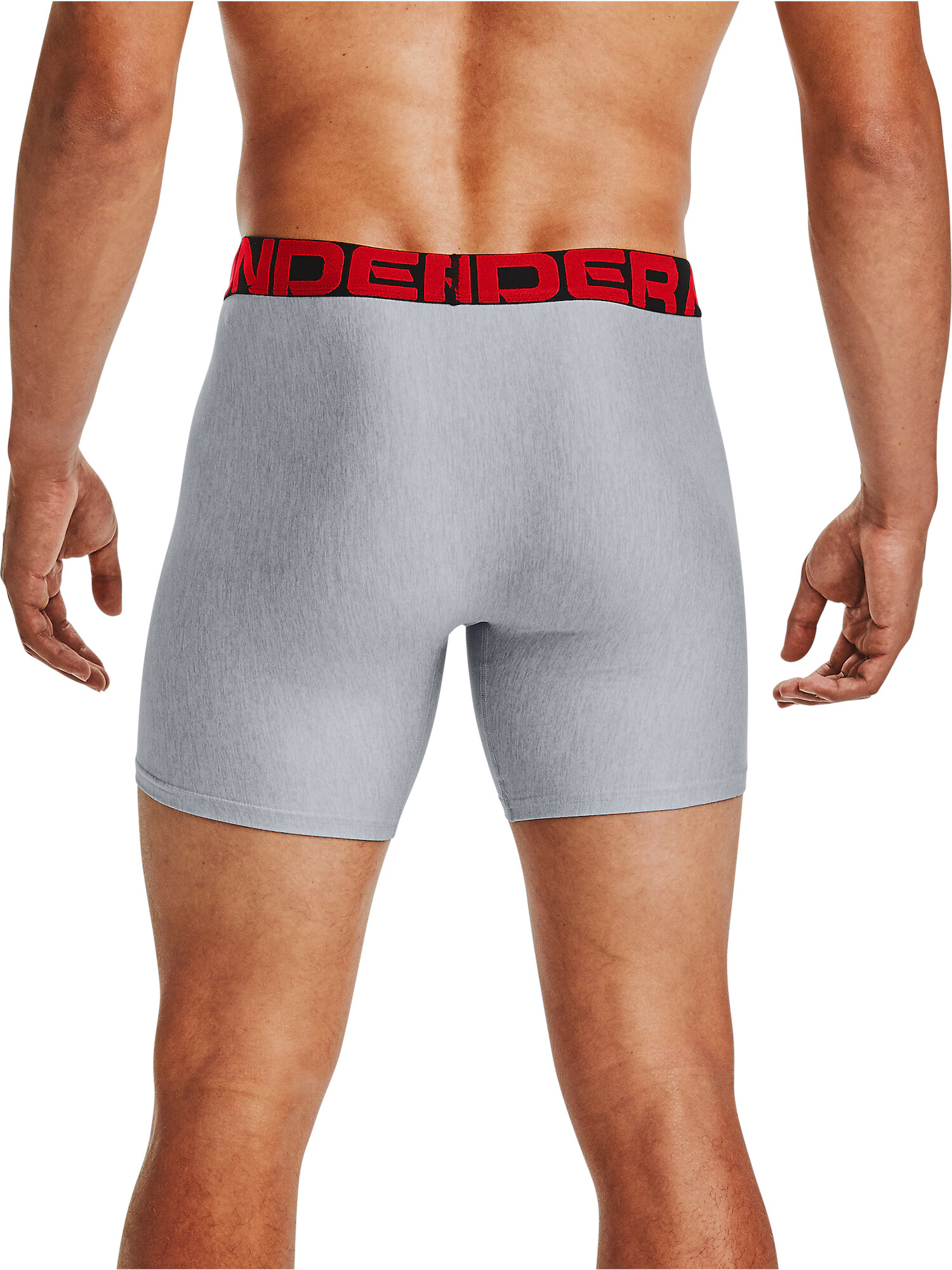 UNDER ARMOUR Chiloți sport gri deschis / gri amestecat / roșu / negru - Pled.ro