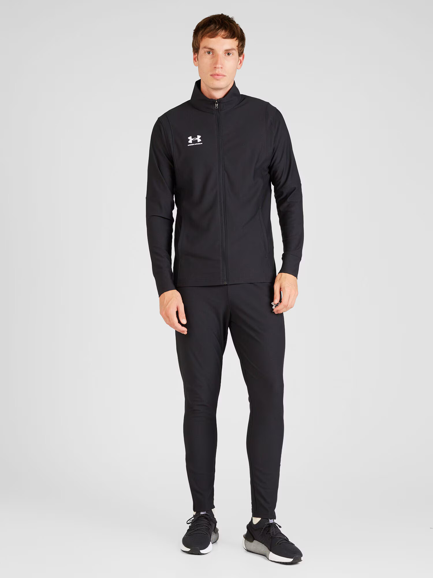 UNDER ARMOUR Costum de trening 'Challenger' negru / alb - Pled.ro