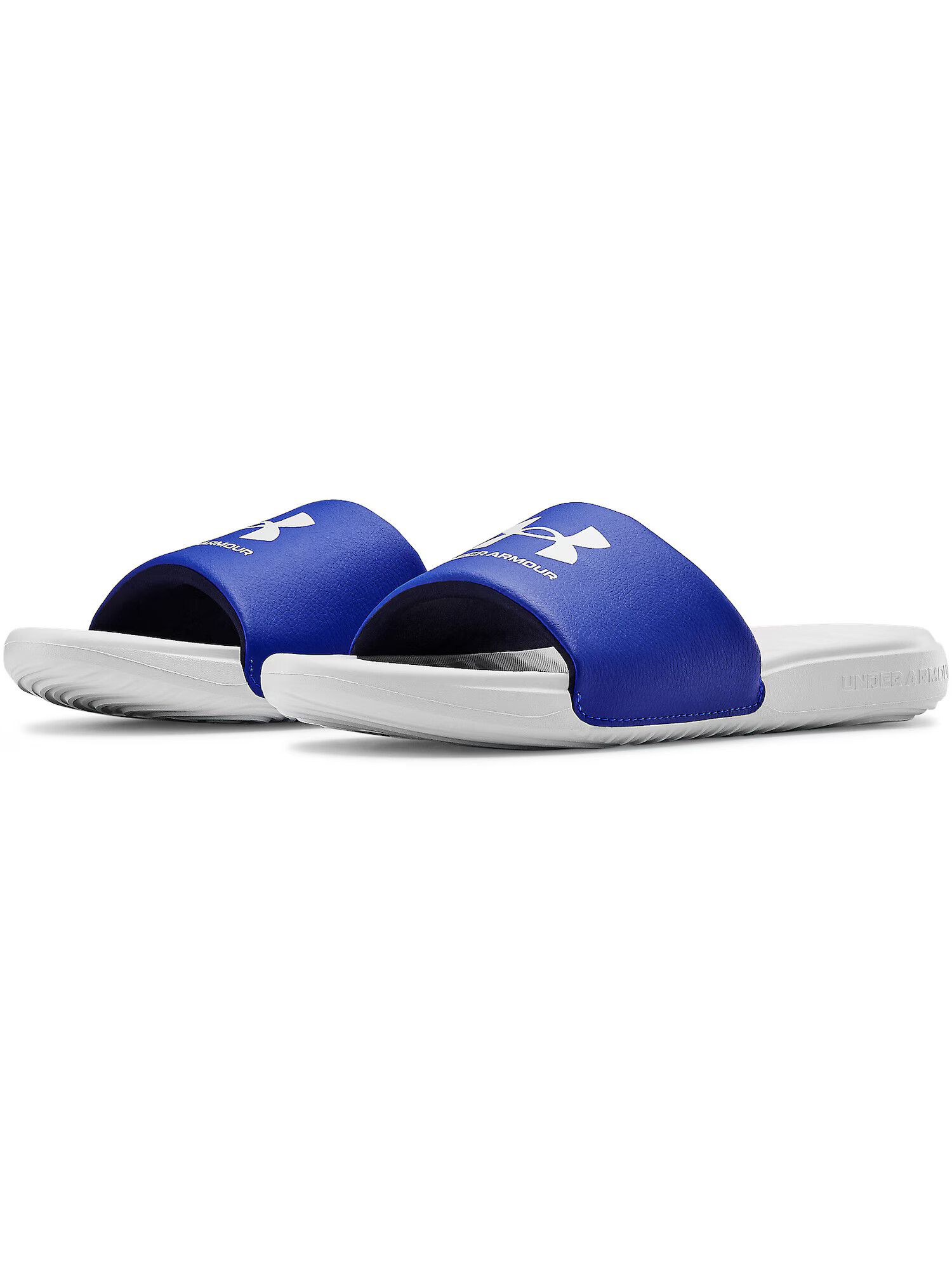 UNDER ARMOUR Flip-flops 'Ansa' albastru / alb - Pled.ro