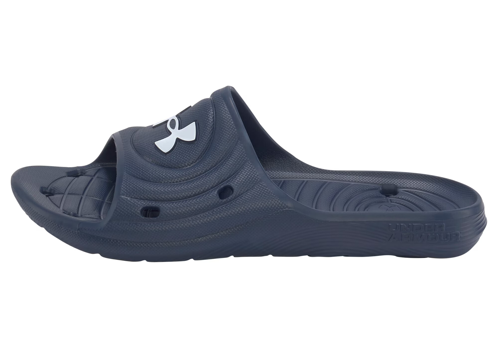 UNDER ARMOUR Flip-flops bleumarin / alb - Pled.ro