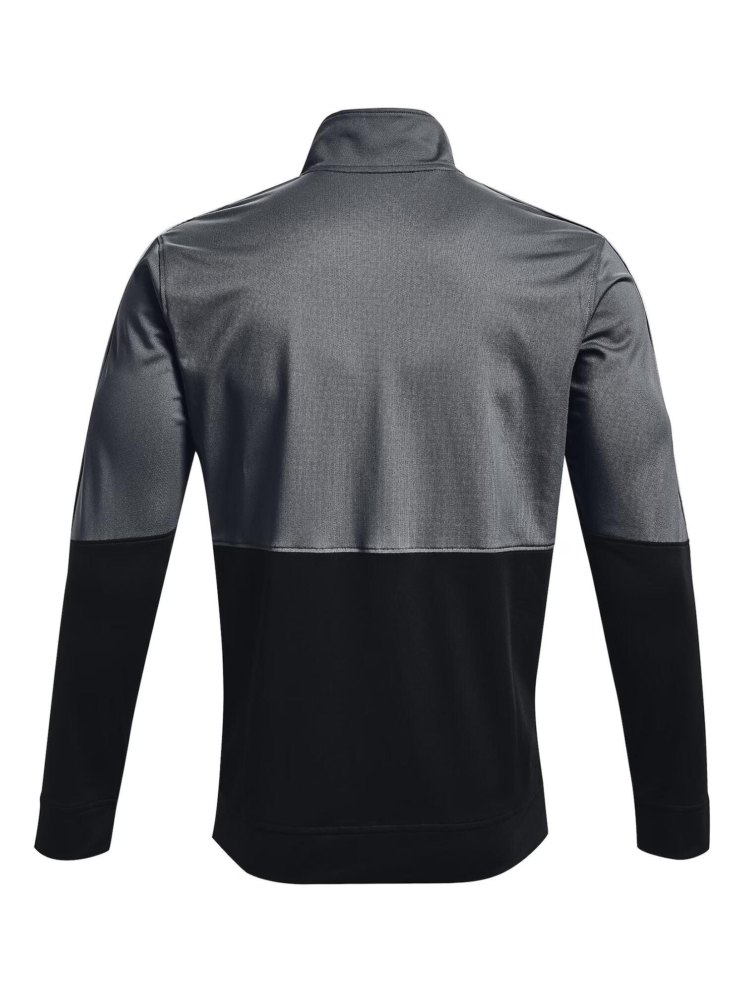 UNDER ARMOUR Bluză cu fermoar sport gri închis / negru / alb - Pled.ro