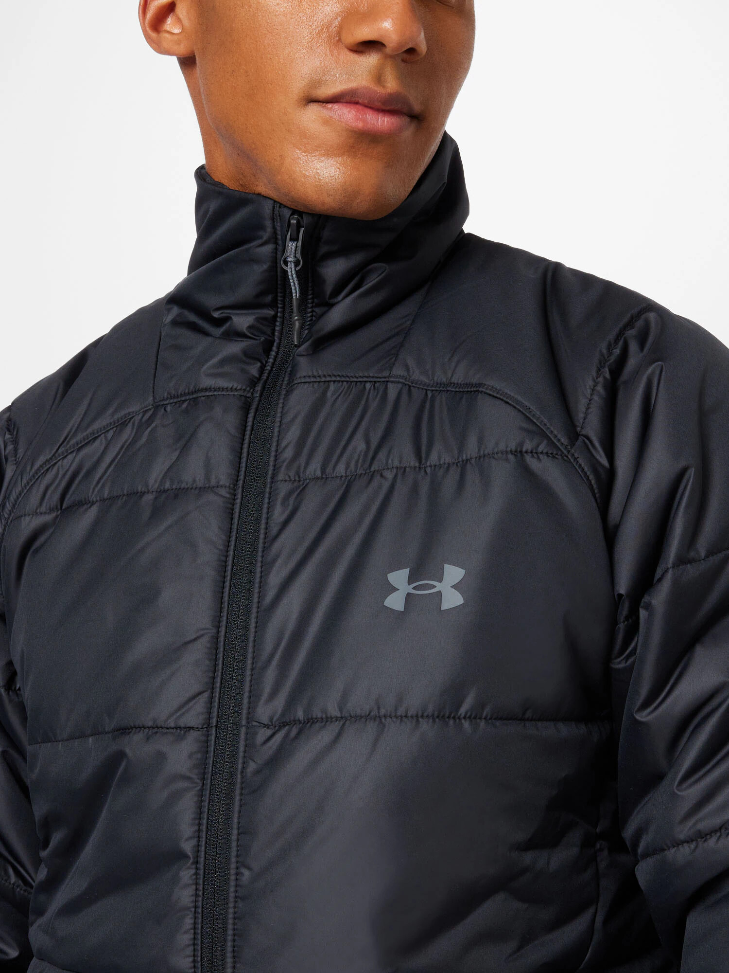 UNDER ARMOUR Geacă sport negru / alb - Pled.ro