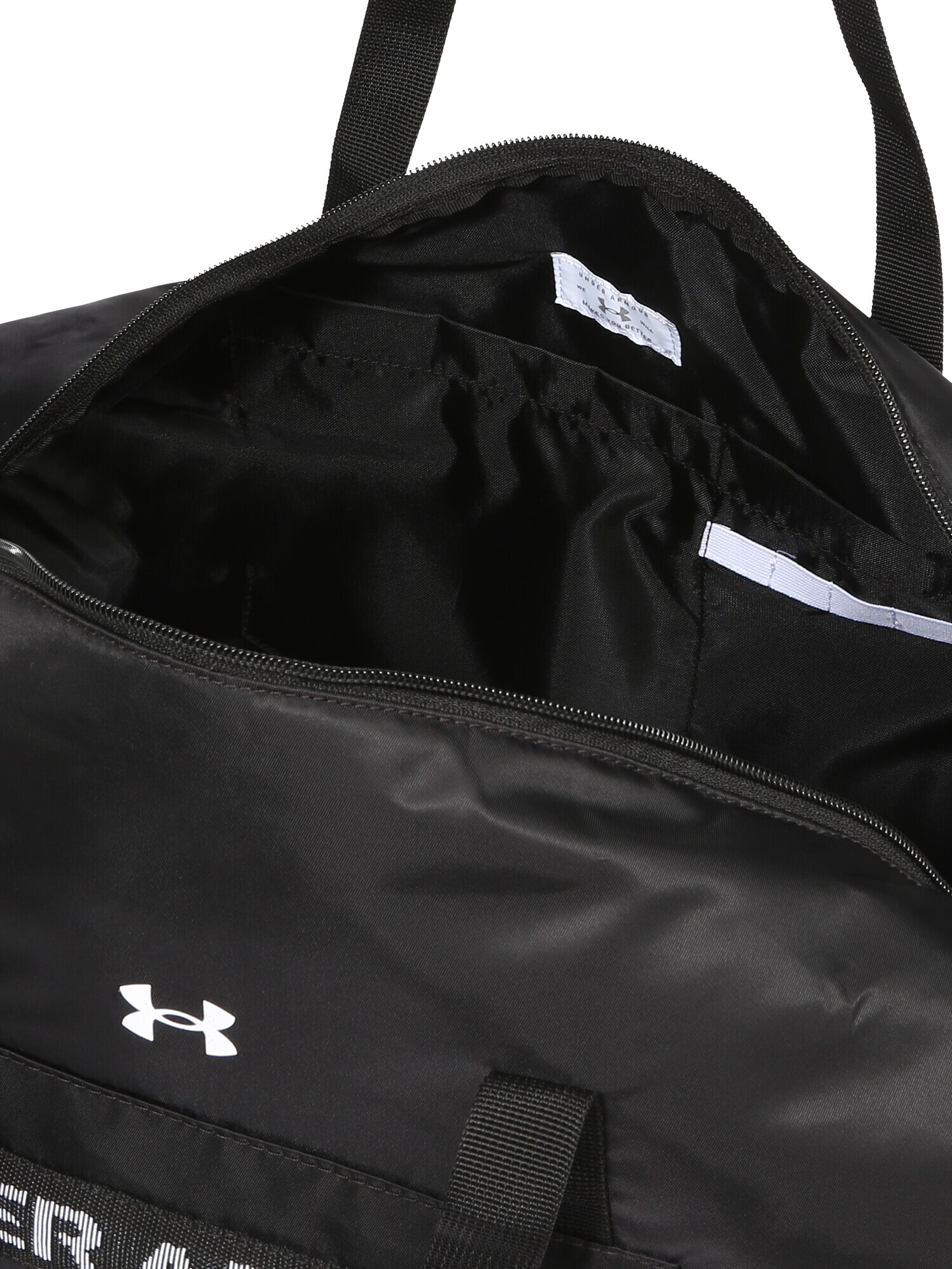 UNDER ARMOUR Geantă sport negru / alb - Pled.ro