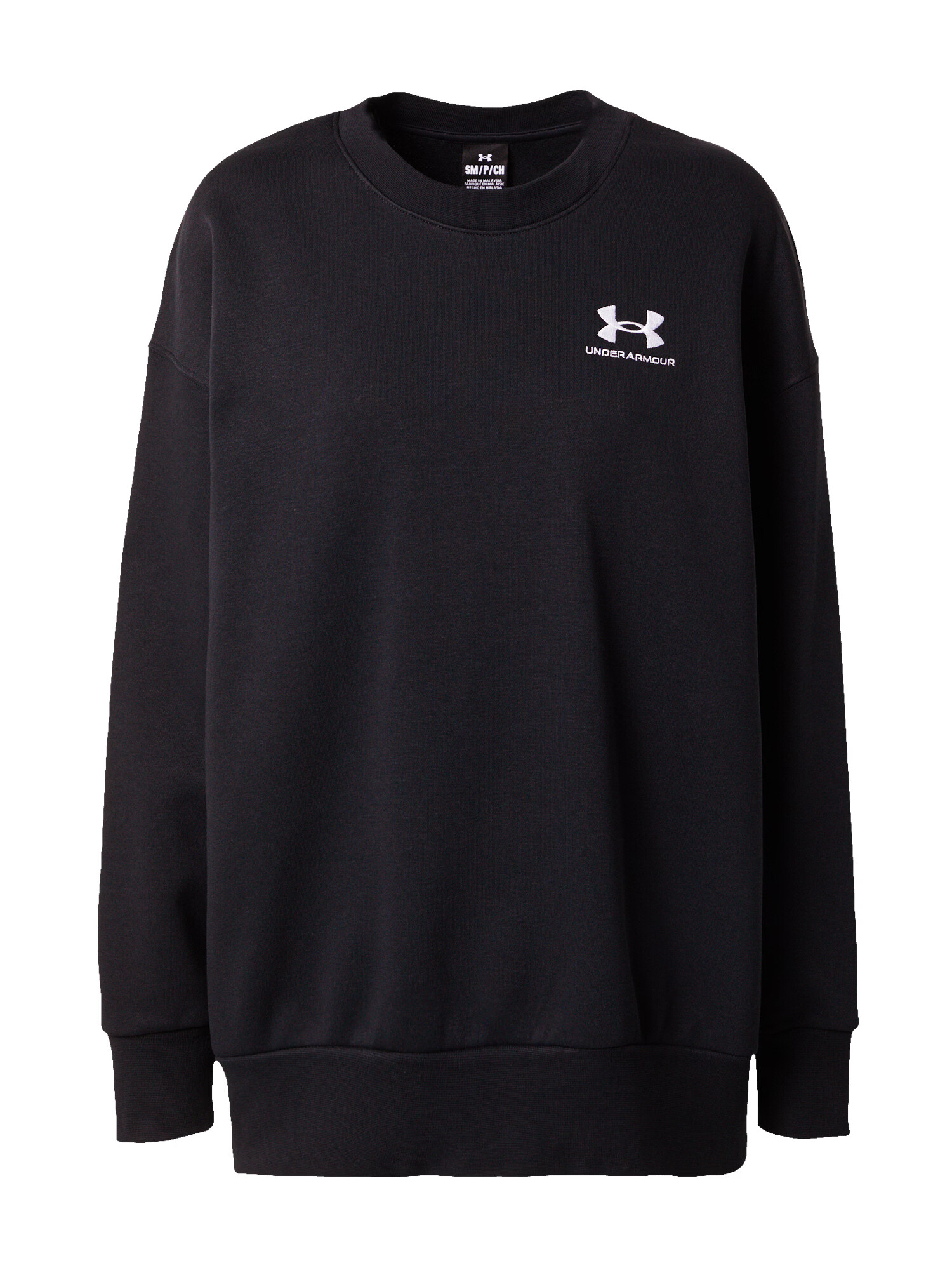 UNDER ARMOUR Hanorac sport 'Essential' negru / alb - Pled.ro