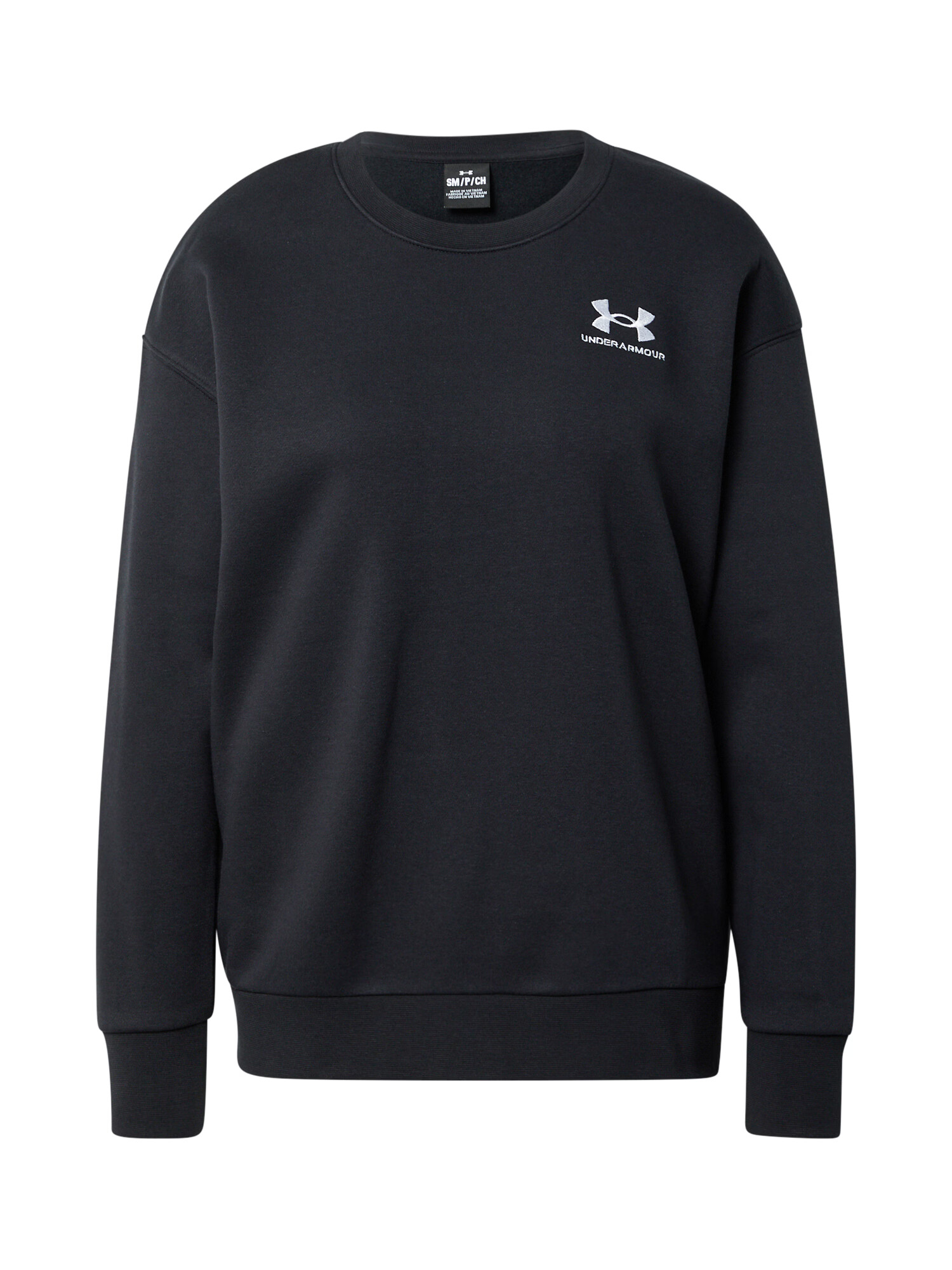 UNDER ARMOUR Hanorac sport 'Essential' negru / alb - Pled.ro