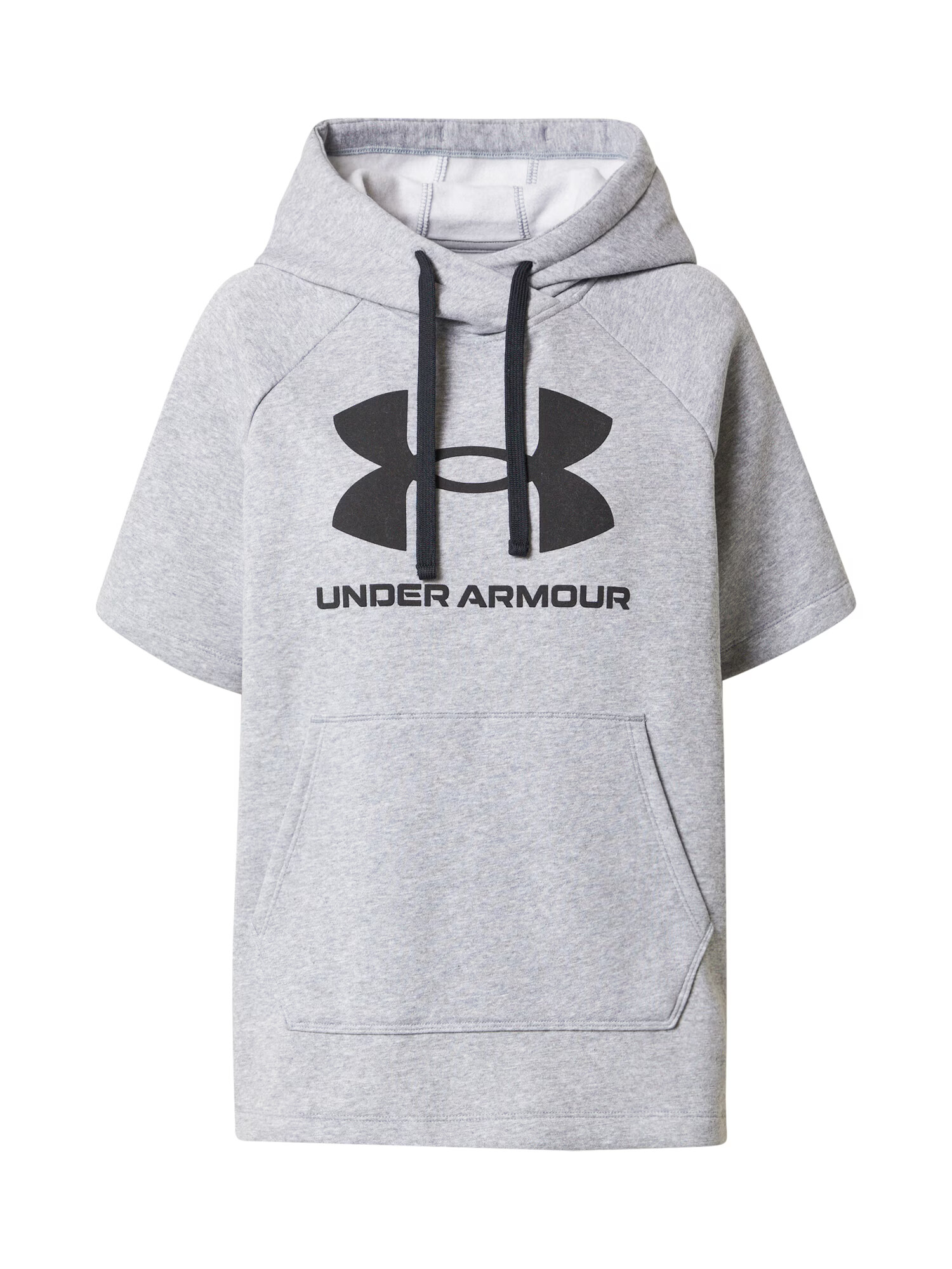 UNDER ARMOUR Hanorac sport 'RIVAL' gri amestecat / negru - Pled.ro