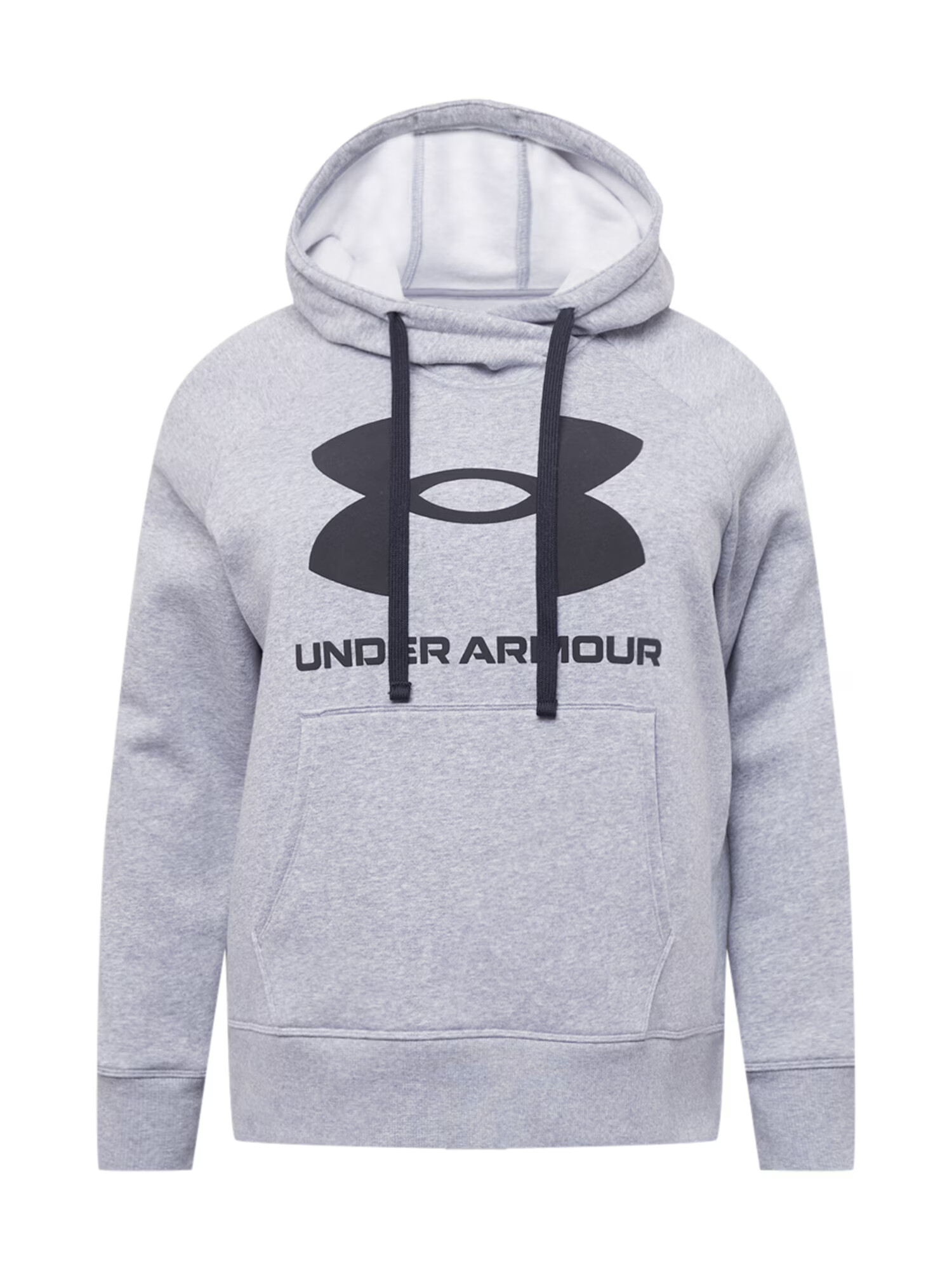 UNDER ARMOUR Hanorac sport 'Rival' gri / negru - Pled.ro