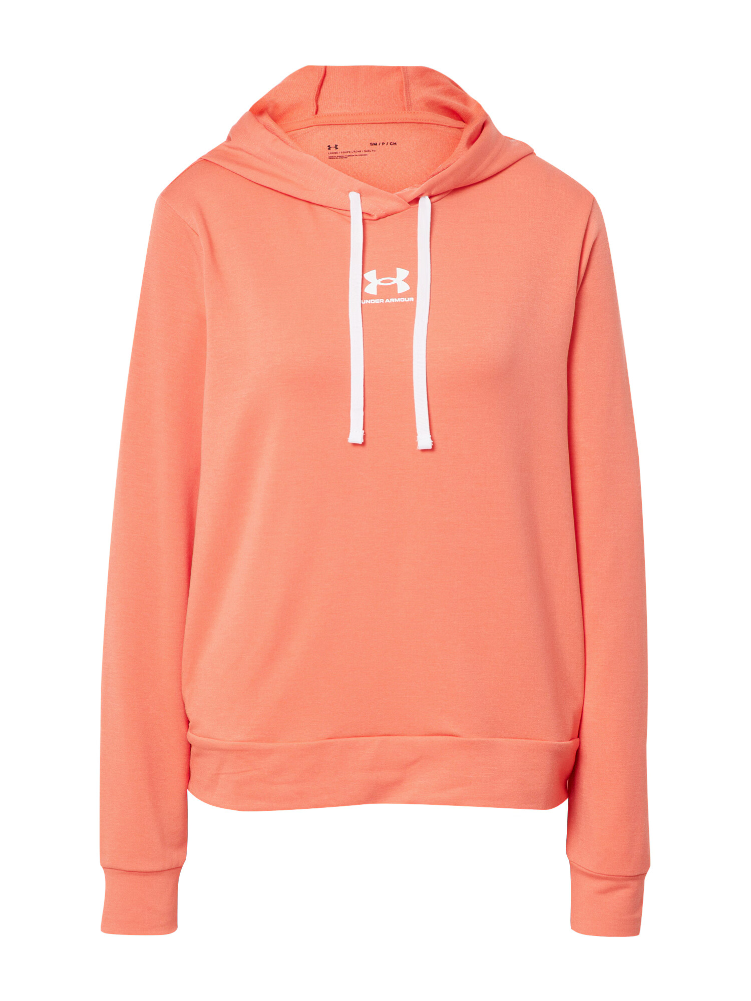 UNDER ARMOUR Hanorac sport 'Rival' roșu deschis / alb - Pled.ro