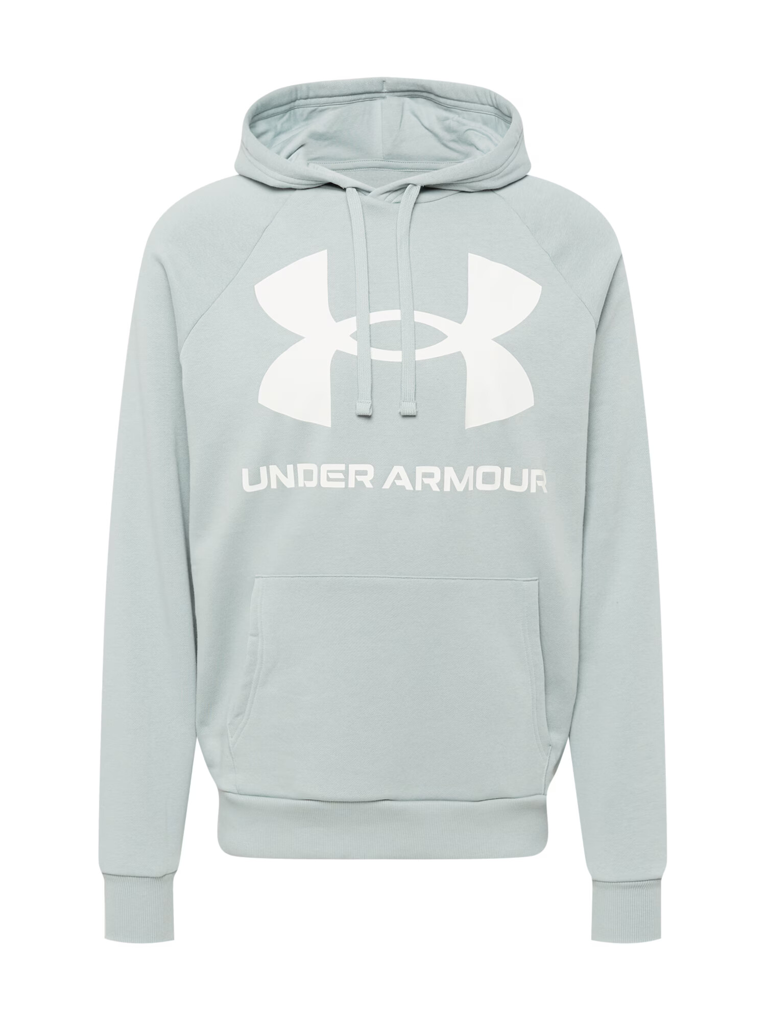 UNDER ARMOUR Hanorac sport 'Rival' verde mentă / alb - Pled.ro