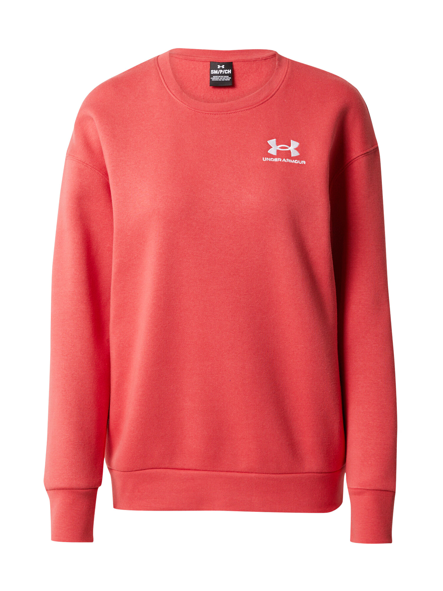 UNDER ARMOUR Hanorac sport roșu deschis / alb - Pled.ro