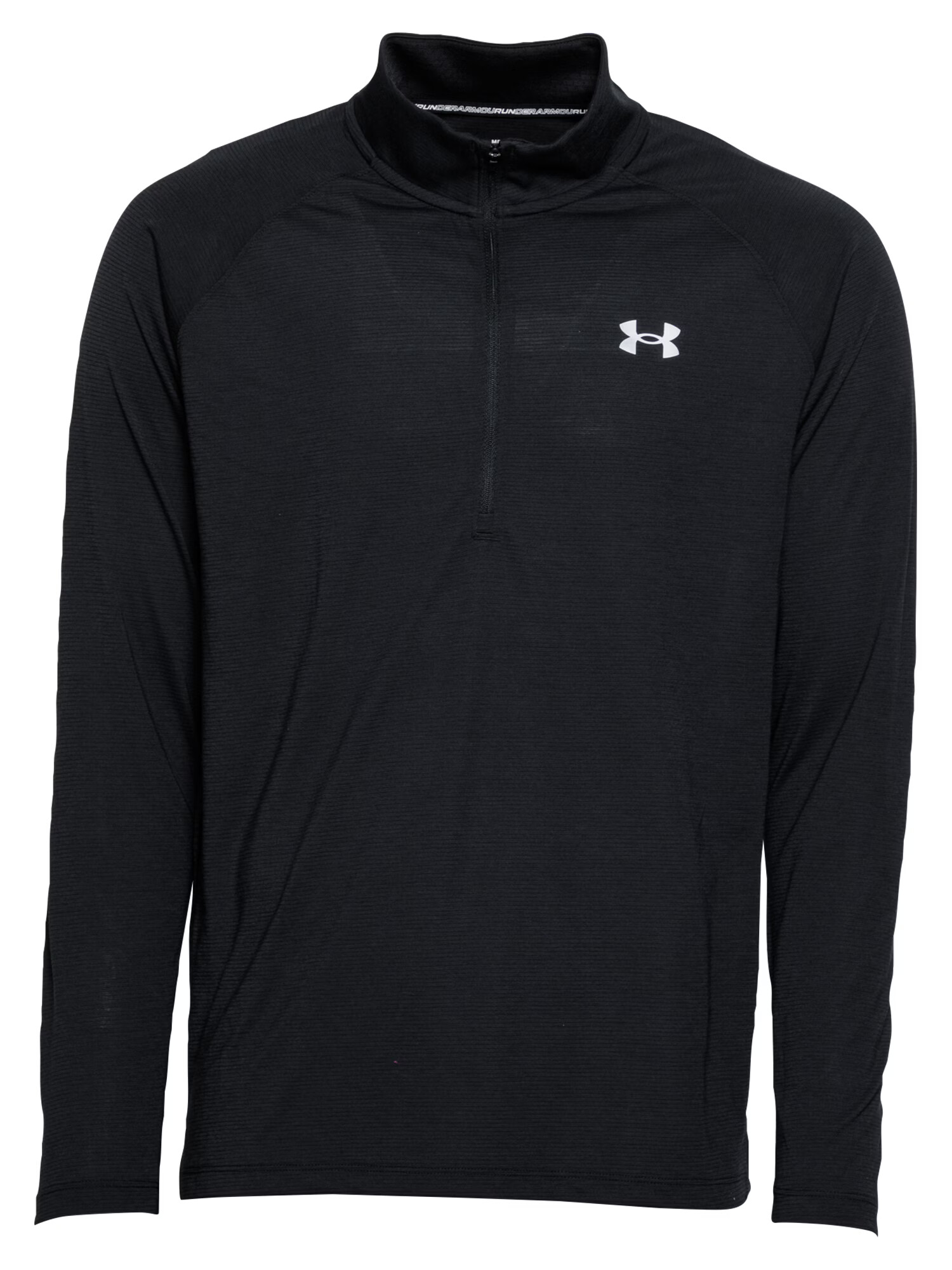 UNDER ARMOUR Tricou funcțional 'Streaker' negru / alb - Pled.ro