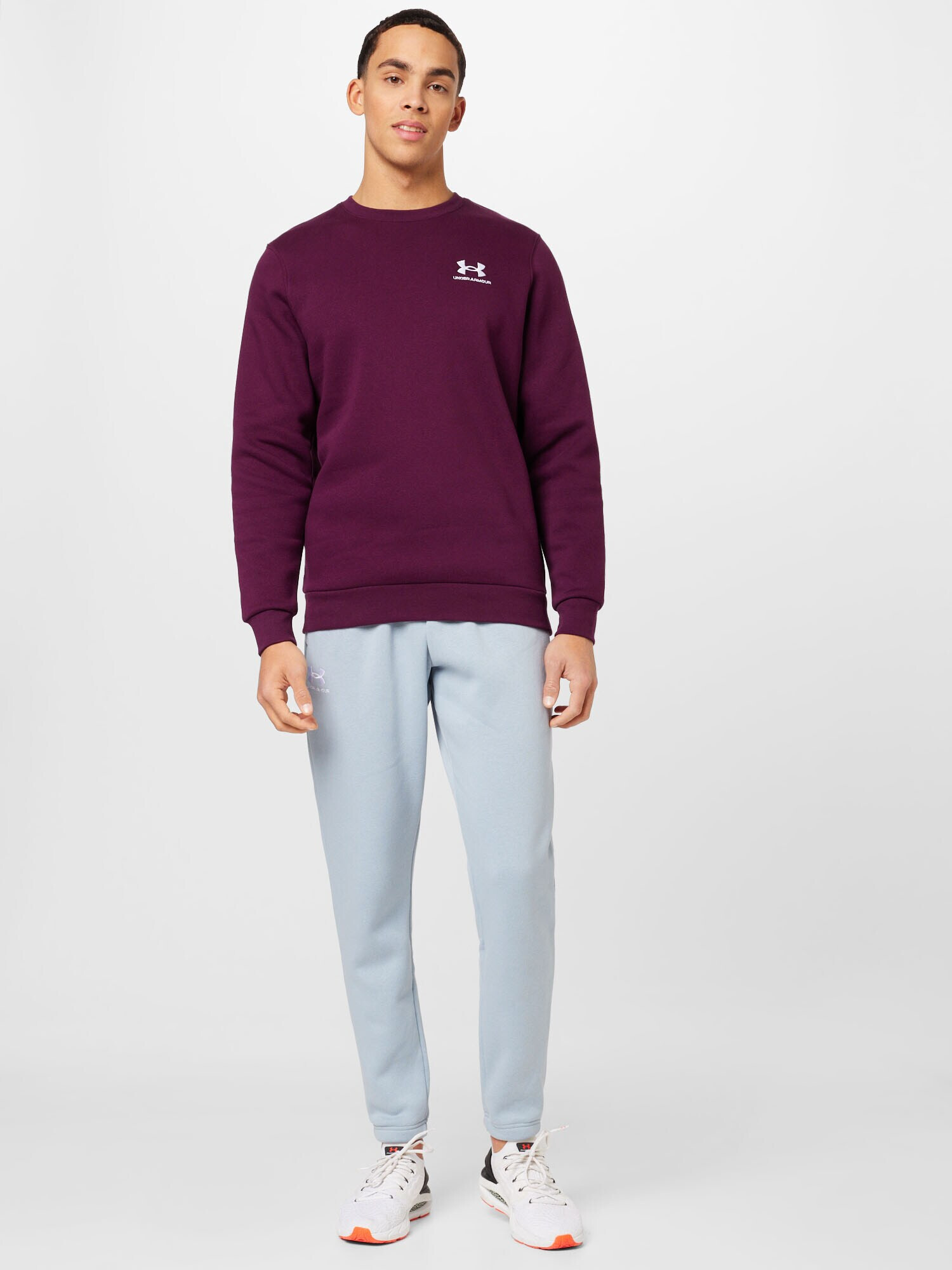 UNDER ARMOUR Pantaloni sport albastru / alb - Pled.ro