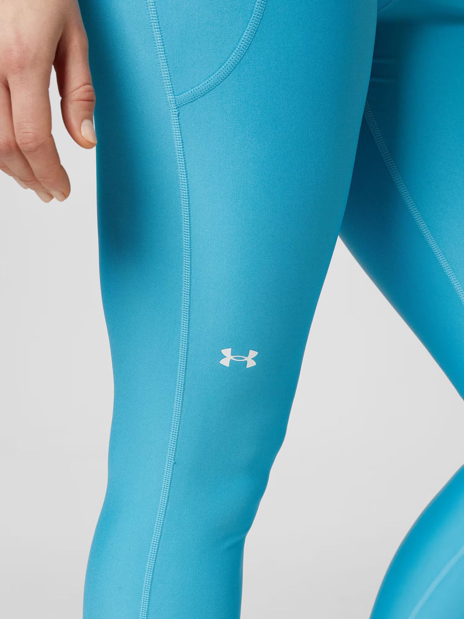 UNDER ARMOUR Pantaloni sport albastru aqua / alb - Pled.ro