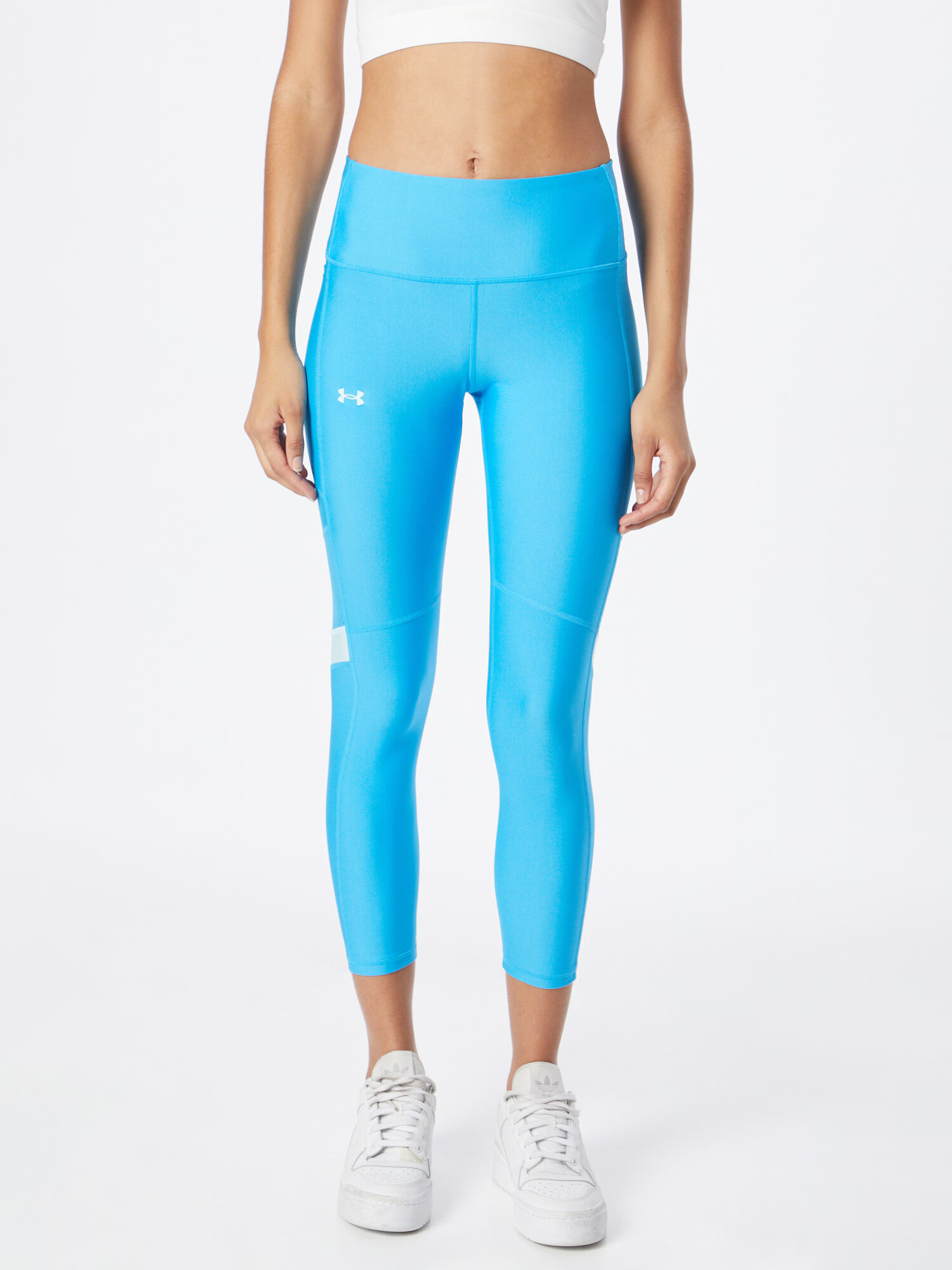 UNDER ARMOUR Pantaloni sport albastru deschis / alb - Pled.ro