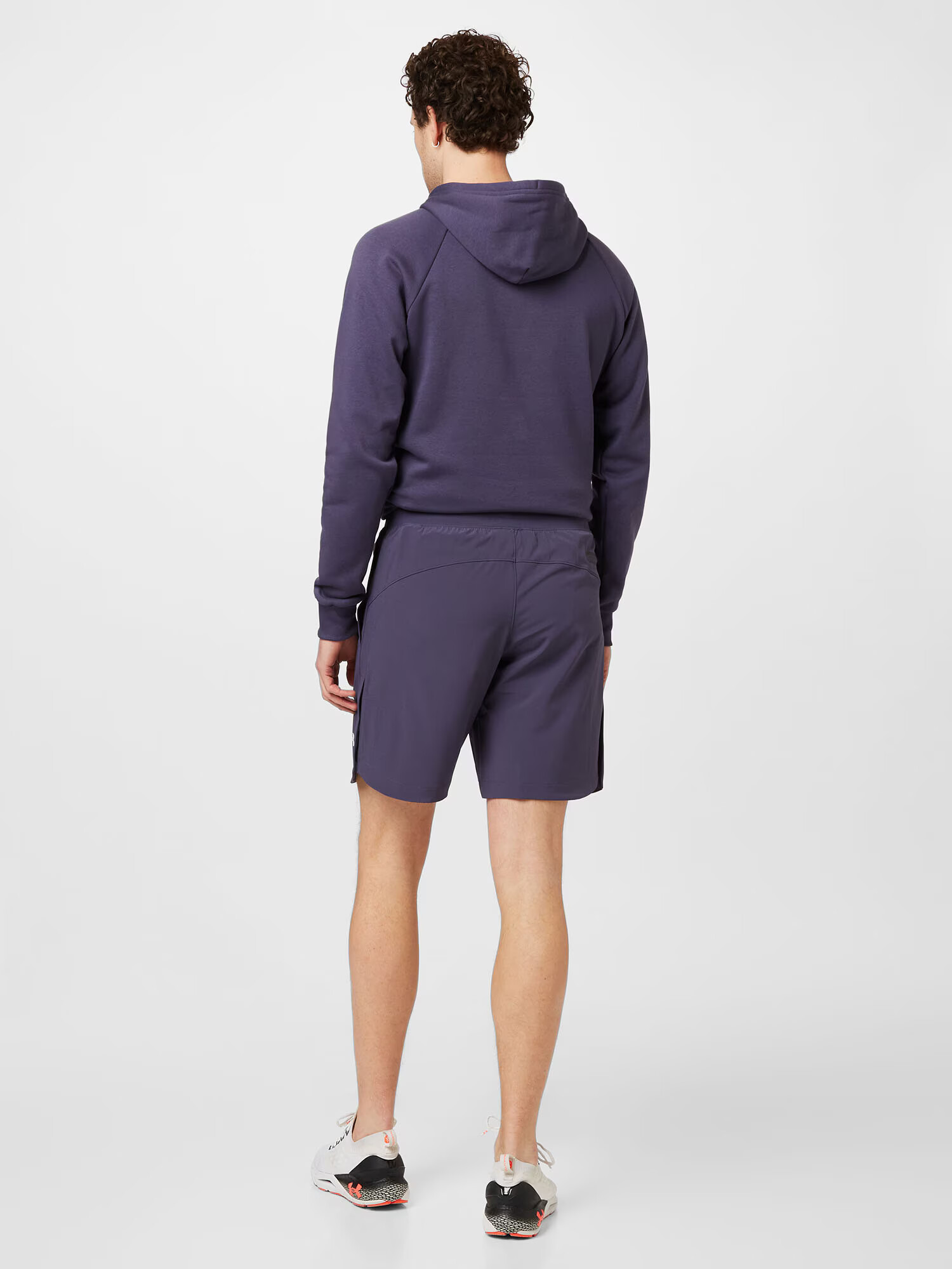 UNDER ARMOUR Pantaloni sport albastru marin / alb - Pled.ro