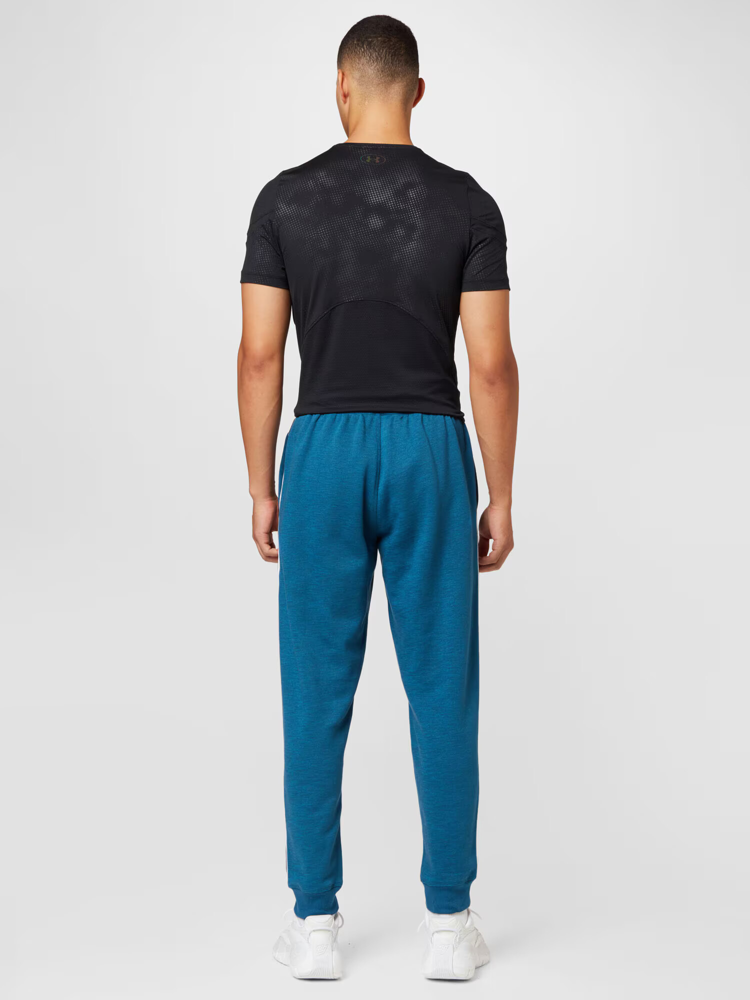 UNDER ARMOUR Pantaloni sport albastru / negru / alb - Pled.ro