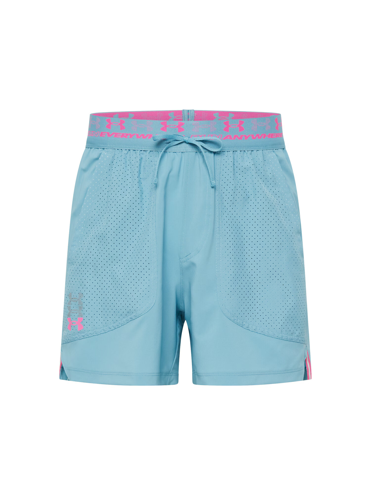 UNDER ARMOUR Pantaloni sport 'ANYWHERE' albastru deschis / roz - Pled.ro