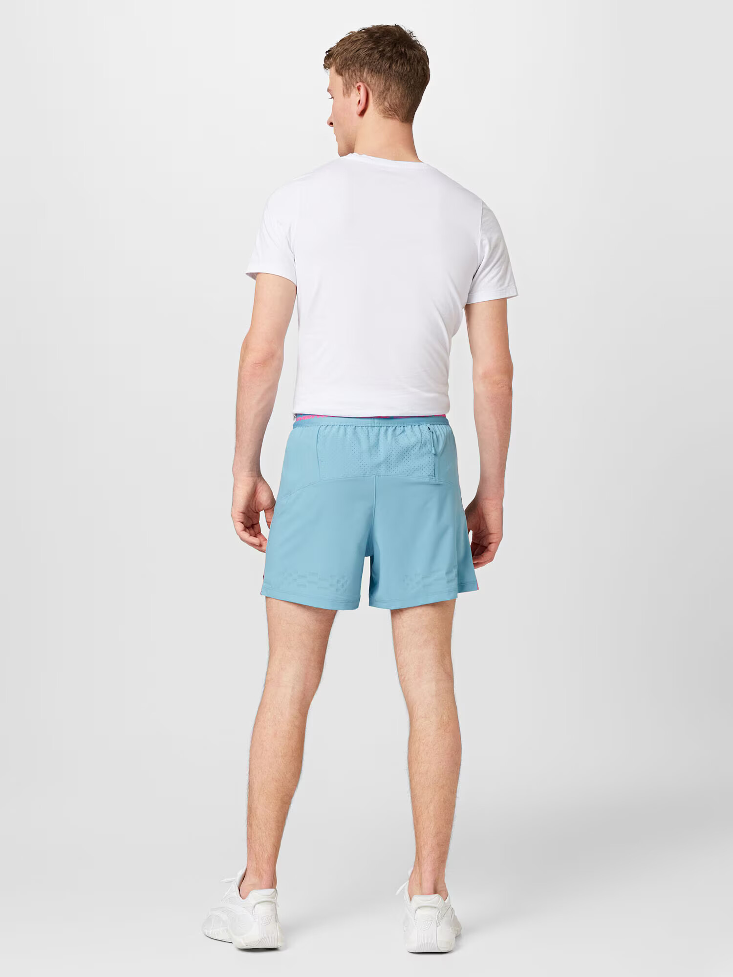 UNDER ARMOUR Pantaloni sport 'ANYWHERE' albastru deschis / roz - Pled.ro