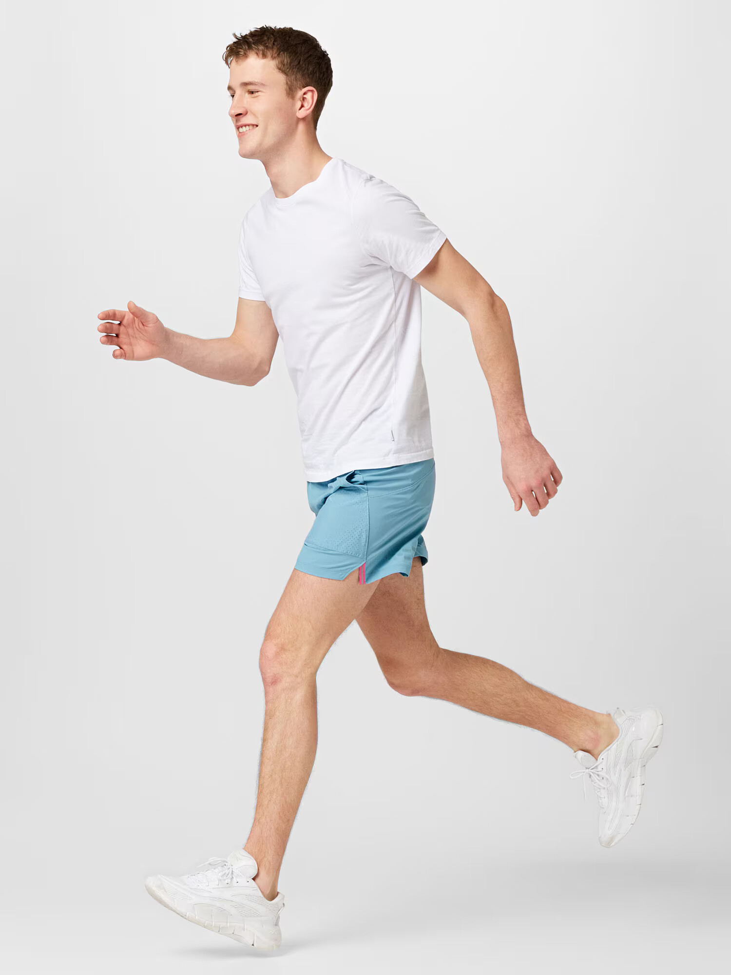 UNDER ARMOUR Pantaloni sport 'ANYWHERE' albastru deschis / roz - Pled.ro