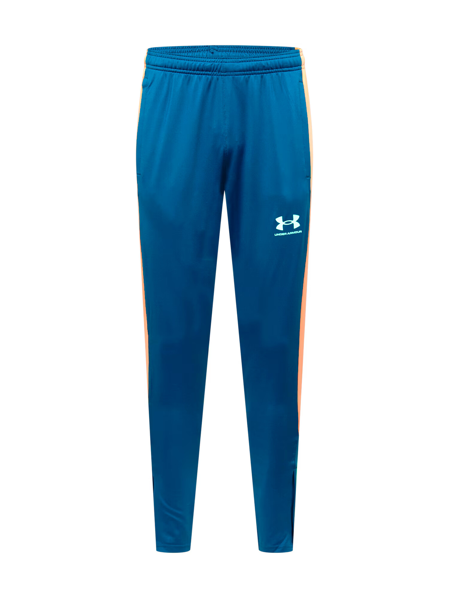 UNDER ARMOUR Pantaloni sport 'Challenger' albastru / portocaliu / alb - Pled.ro