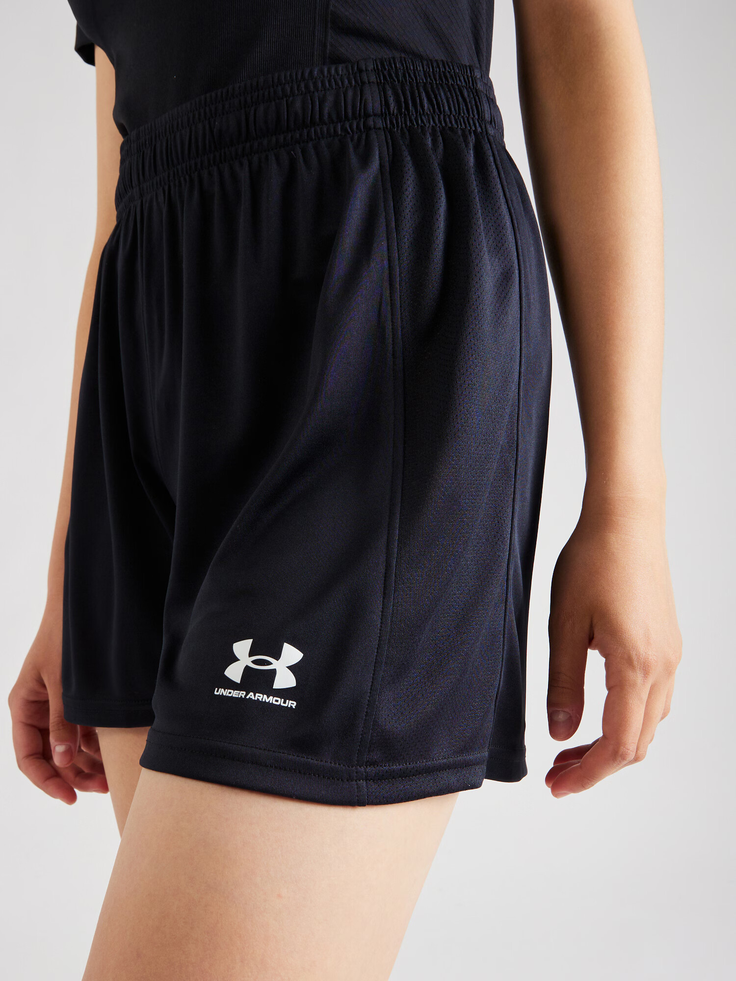 UNDER ARMOUR Pantaloni sport 'Challenger' negru / alb - Pled.ro