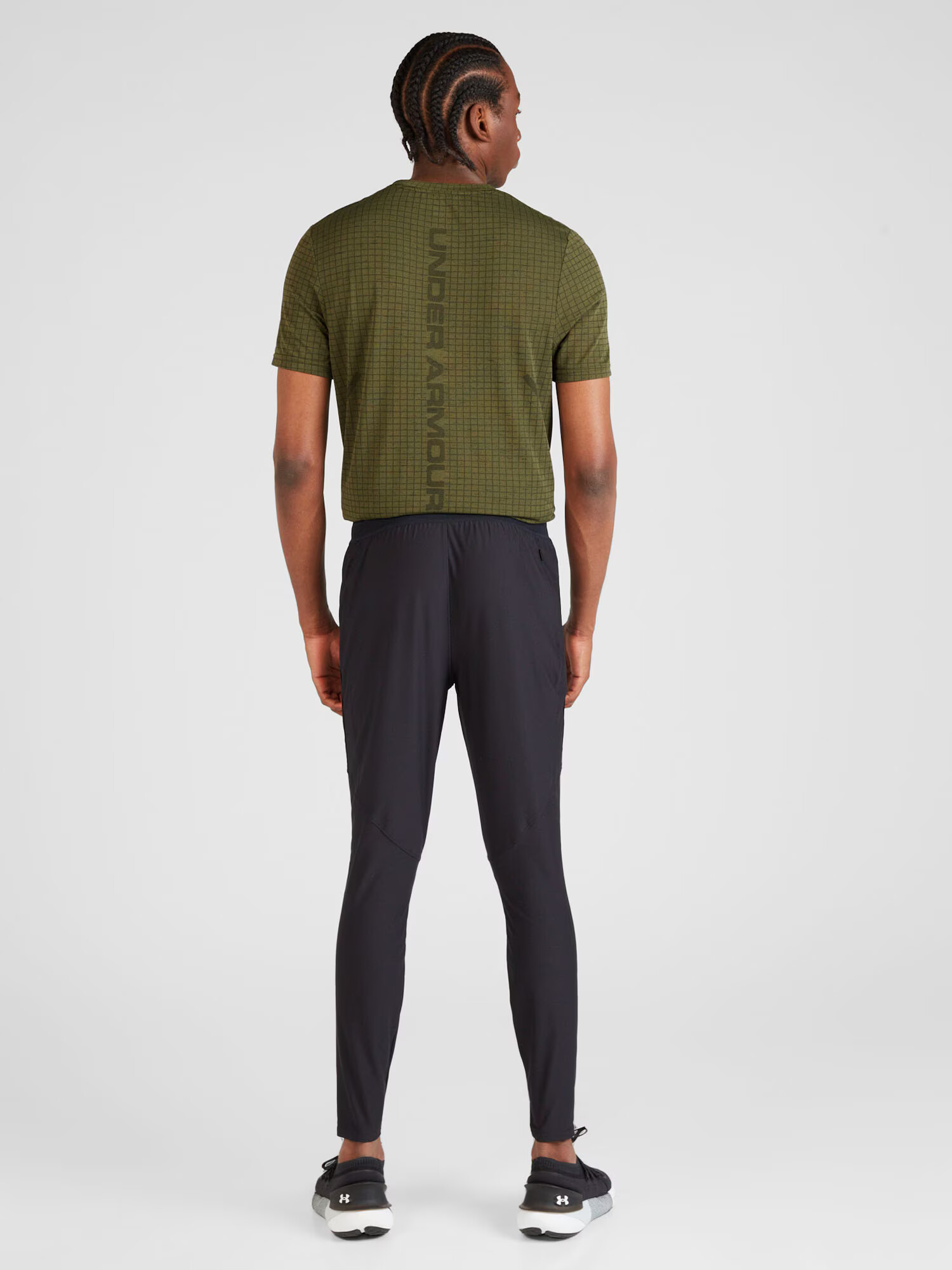 UNDER ARMOUR Pantaloni sport 'Challenger Pro' gri metalic / corai / negru - Pled.ro