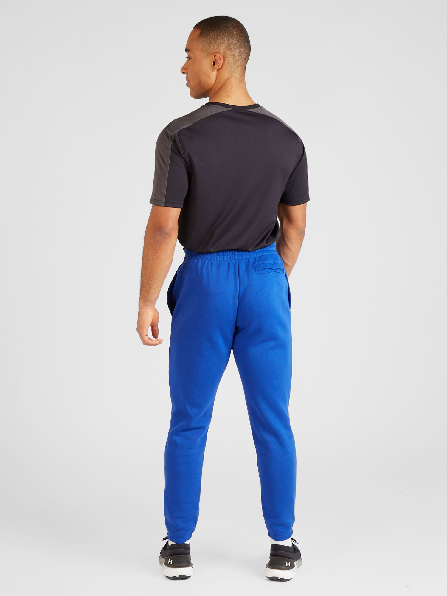 UNDER ARMOUR Pantaloni sport 'Essential' albastru / alb - Pled.ro