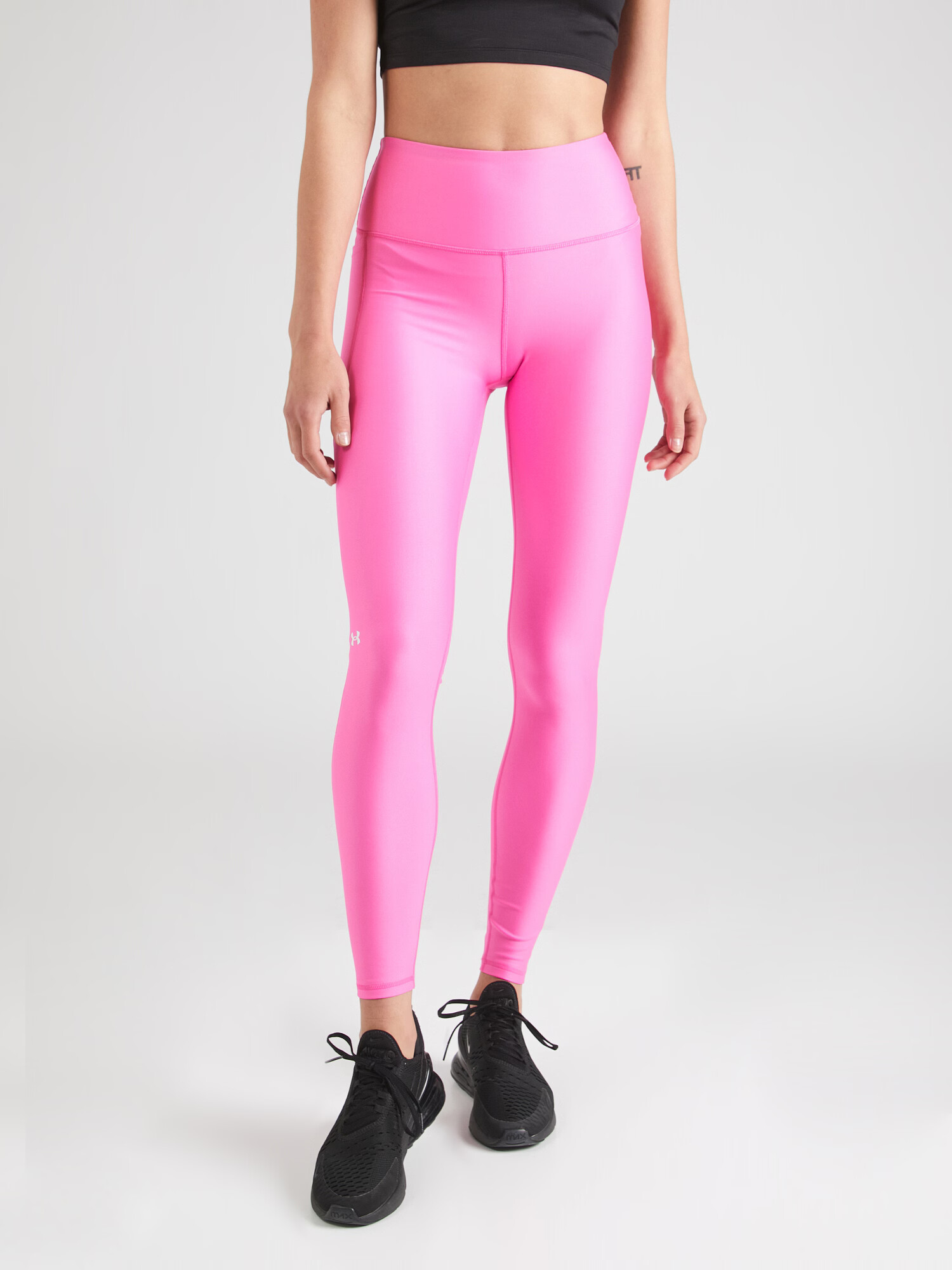 UNDER ARMOUR Pantaloni sport 'Evolved' roz / alb - Pled.ro