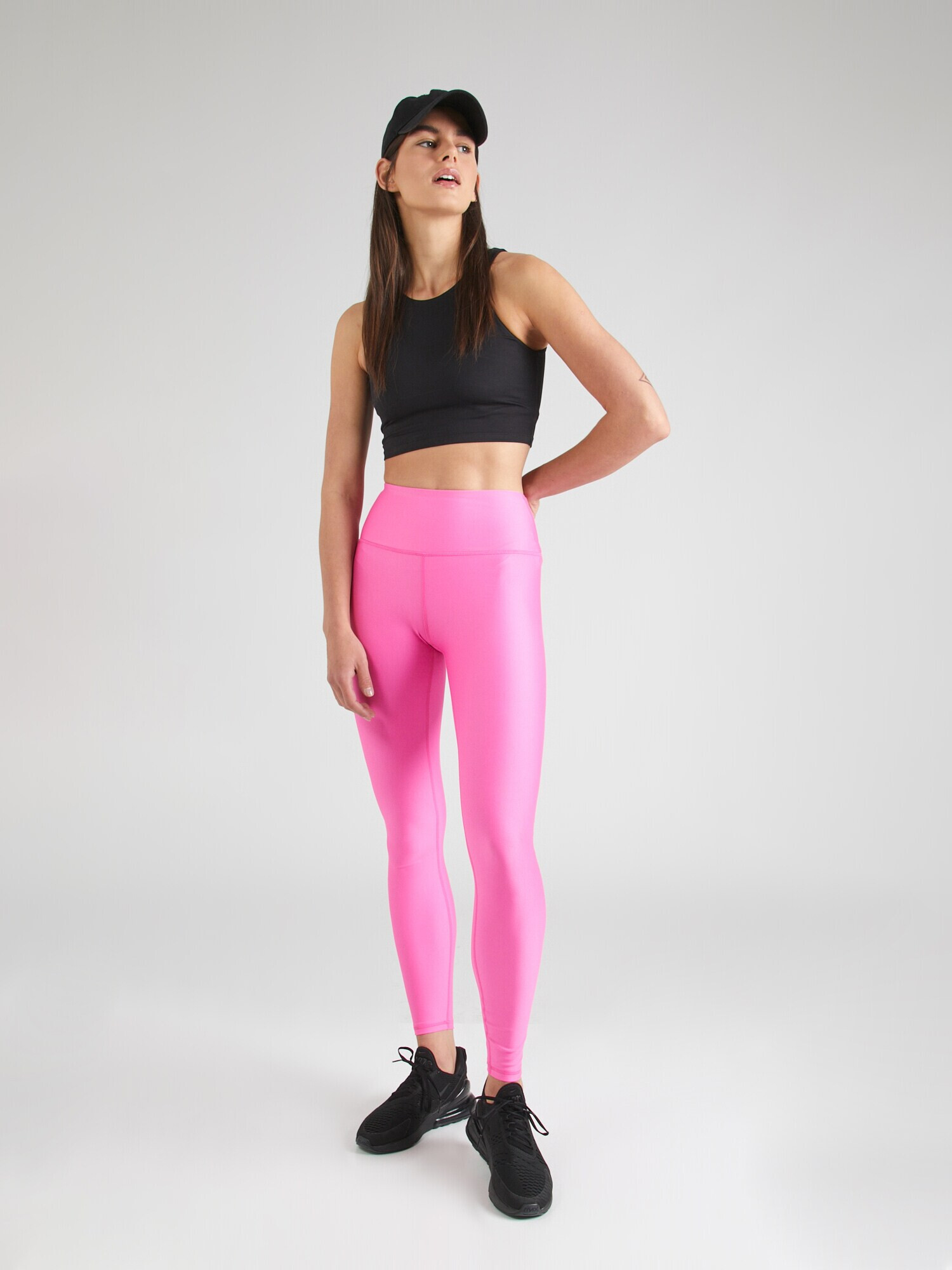 UNDER ARMOUR Pantaloni sport 'Evolved' roz / alb - Pled.ro