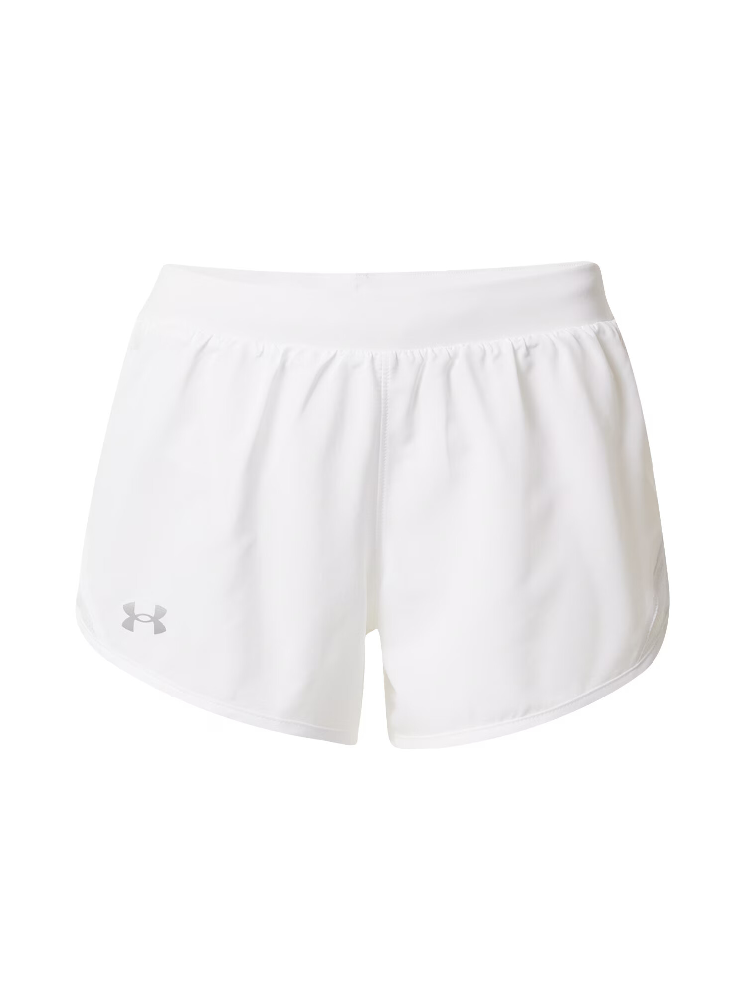 UNDER ARMOUR Pantaloni sport 'Fly By 2.0' gri deschis / alb - Pled.ro