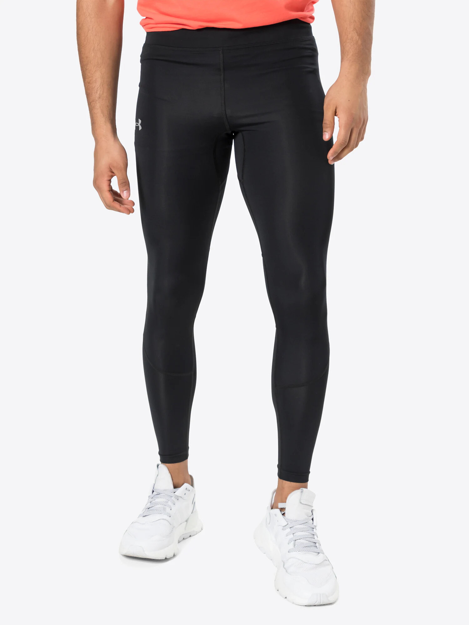 UNDER ARMOUR Pantaloni sport 'Fly Fast' negru / alb - Pled.ro