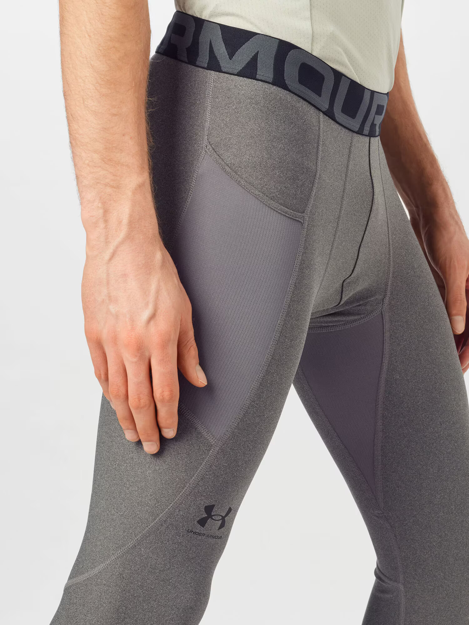 UNDER ARMOUR Pantaloni sport gri amestecat / negru - Pled.ro