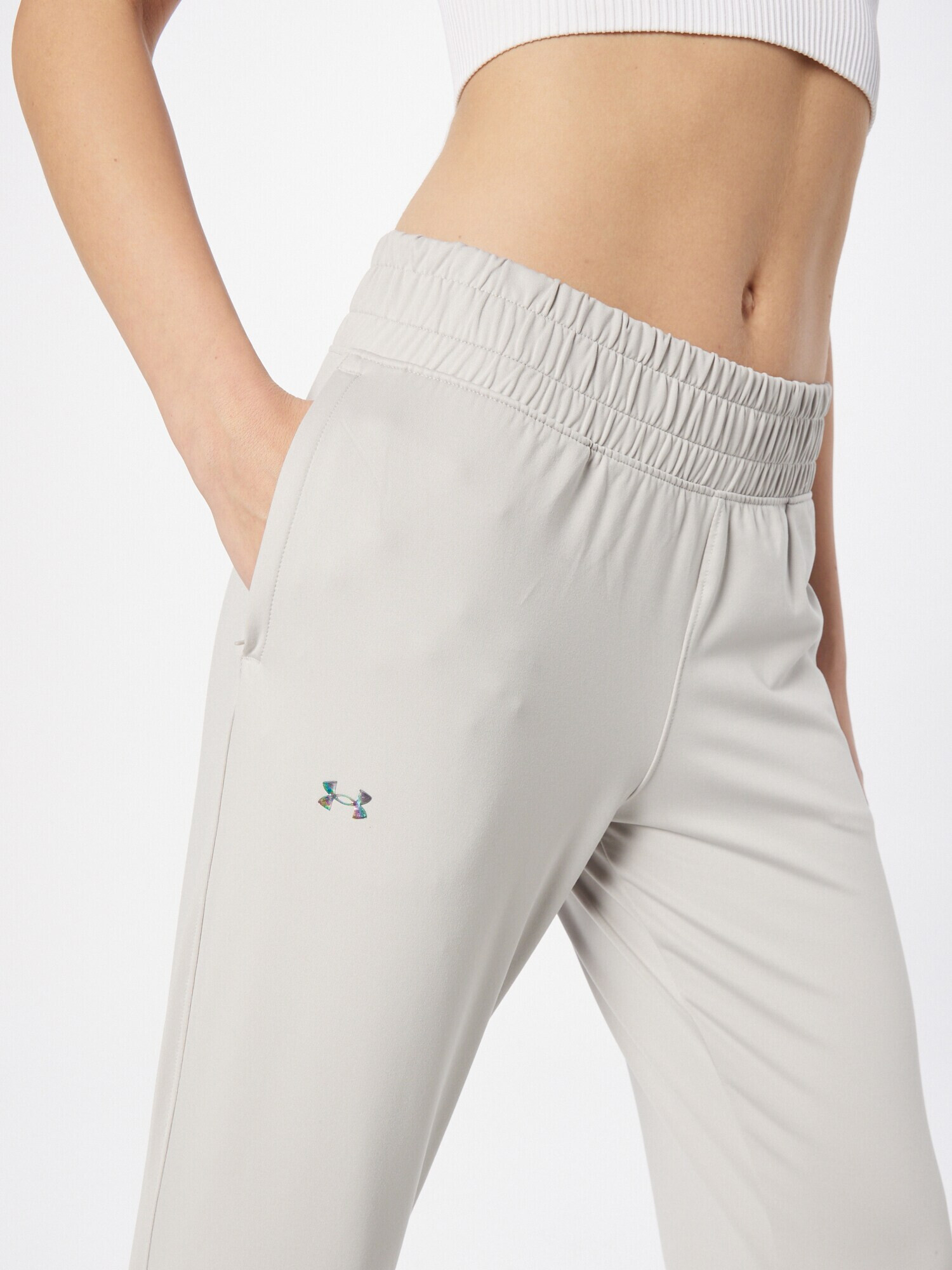 UNDER ARMOUR Pantaloni sport gri deschis / argintiu - Pled.ro