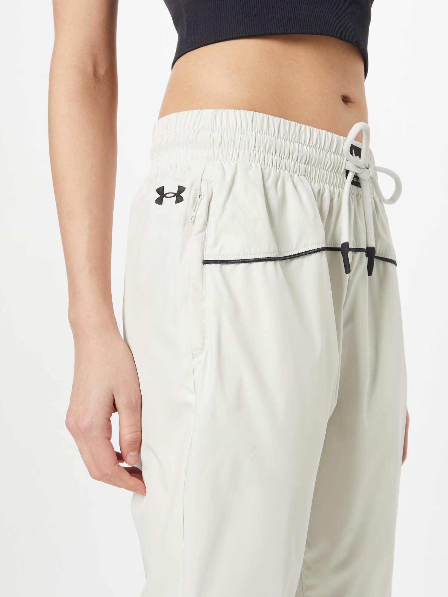 UNDER ARMOUR Pantaloni sport gri deschis / negru - Pled.ro