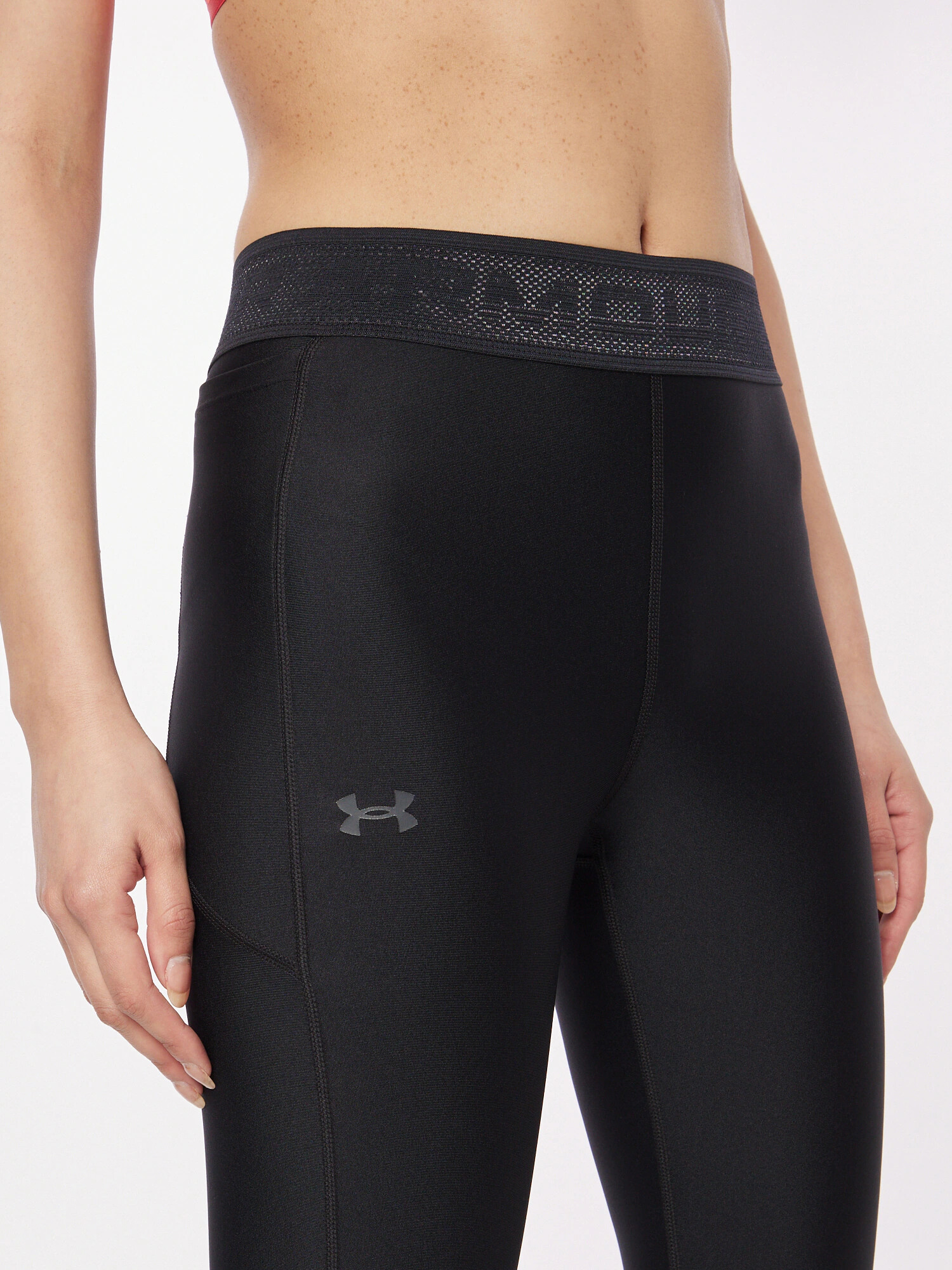 UNDER ARMOUR Pantaloni sport gri închis / negru - Pled.ro