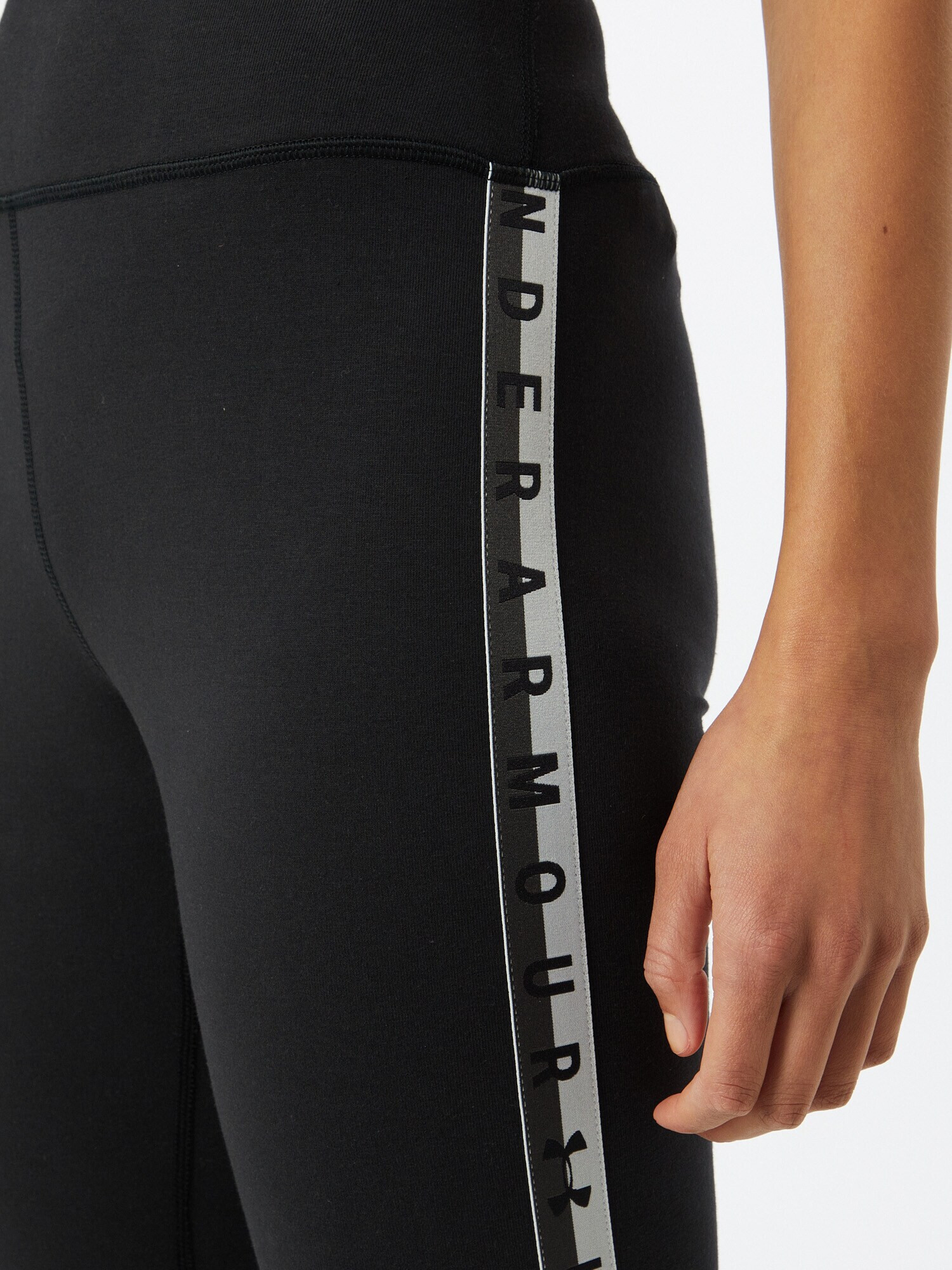 UNDER ARMOUR Pantaloni sport gri închis / negru / alb - Pled.ro