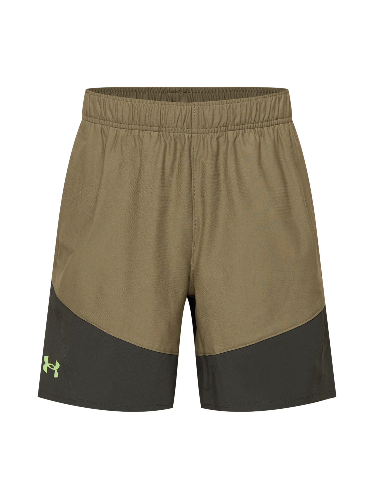 UNDER ARMOUR Pantaloni sport gri metalic / verde - Pled.ro