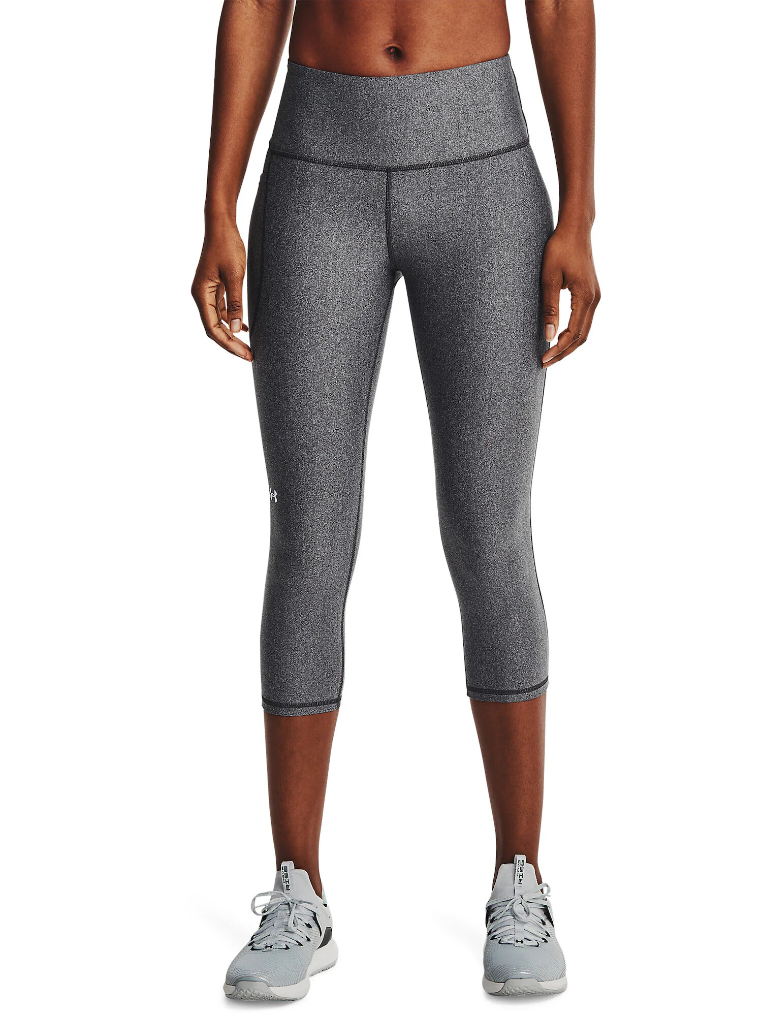 UNDER ARMOUR Pantaloni sport gri piatră / alb - Pled.ro