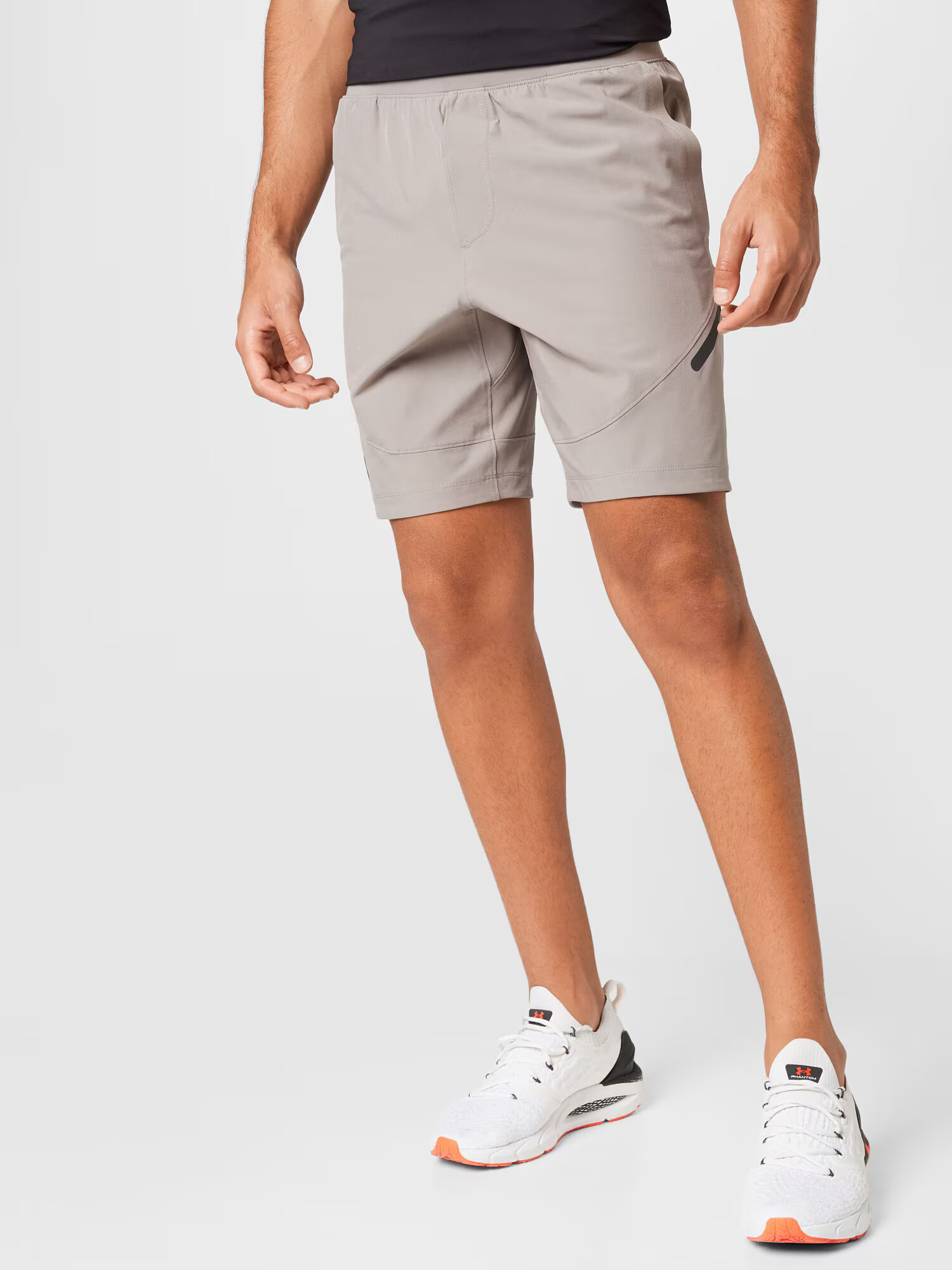 UNDER ARMOUR Pantaloni sport gri piatră / negru - Pled.ro