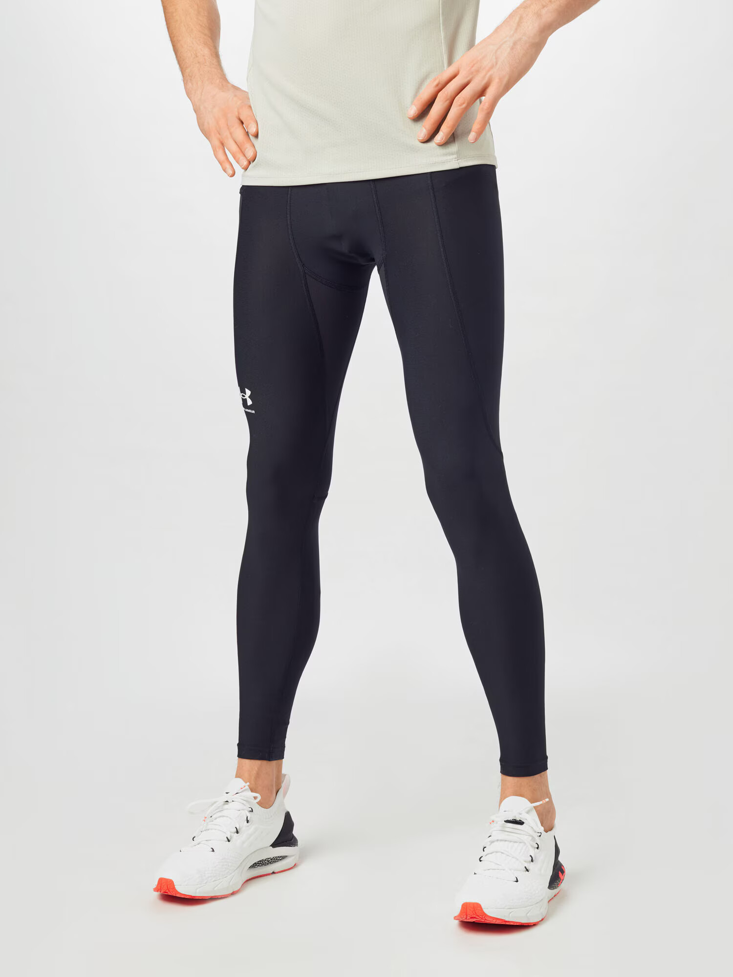 UNDER ARMOUR Pantaloni sport gri piatră / negru / alb - Pled.ro