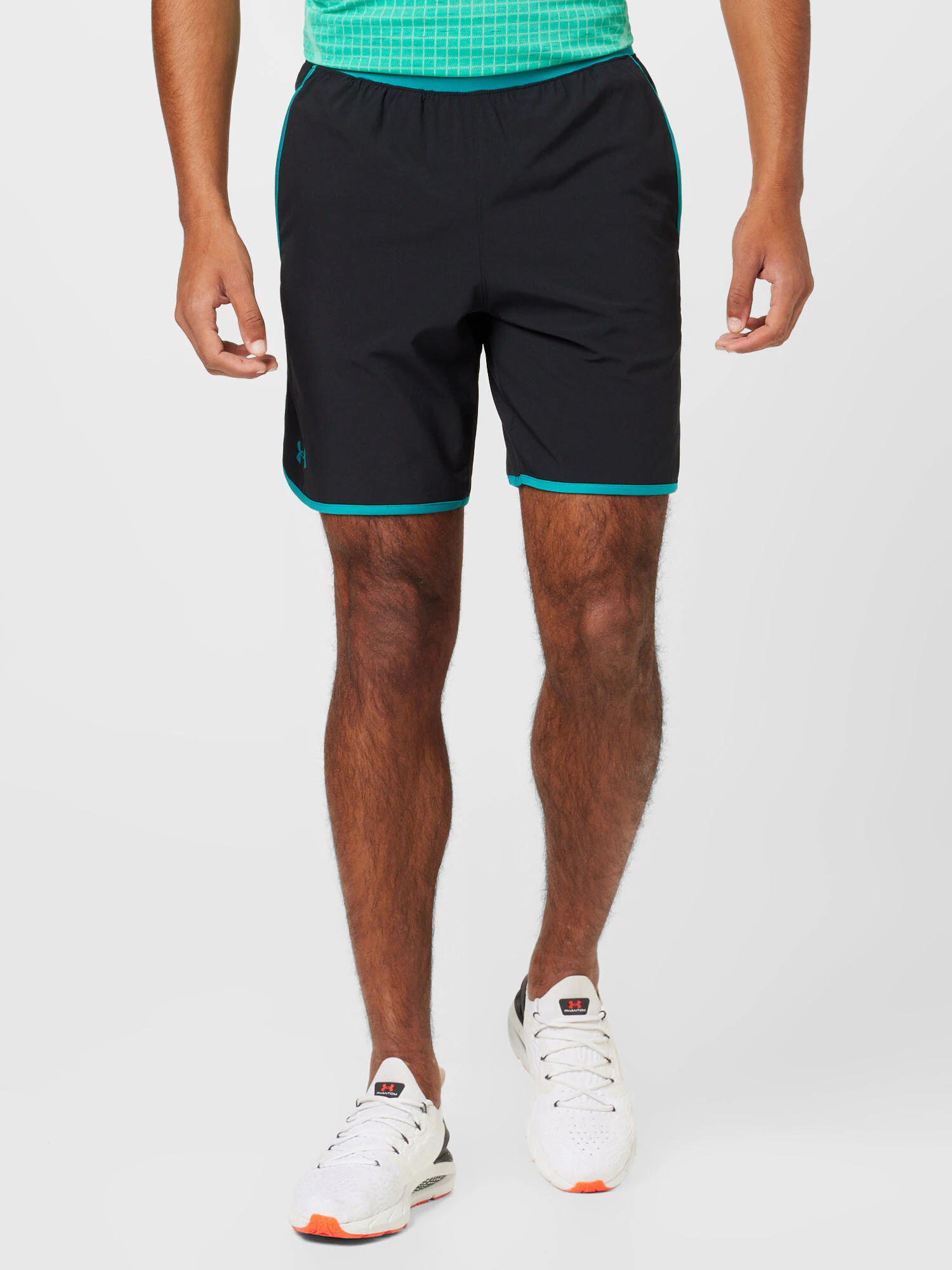 UNDER ARMOUR Pantaloni sport 'HIIT' verde jad / negru - Pled.ro