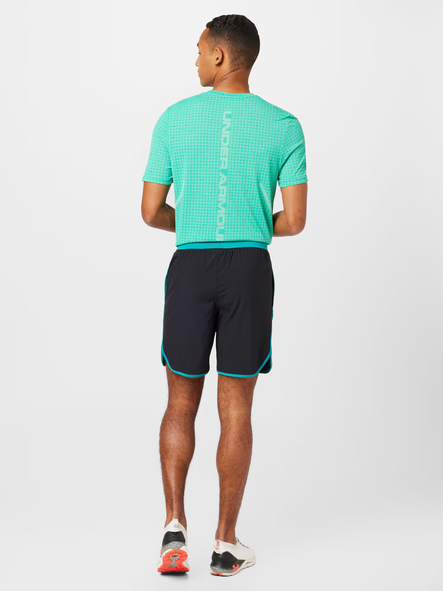 UNDER ARMOUR Pantaloni sport 'HIIT' verde jad / negru - Pled.ro