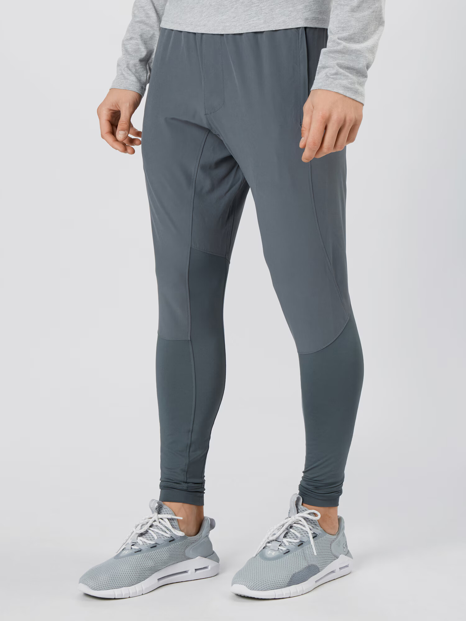 UNDER ARMOUR Pantaloni sport 'Hybrid' gri grafit / gri bazalt - Pled.ro