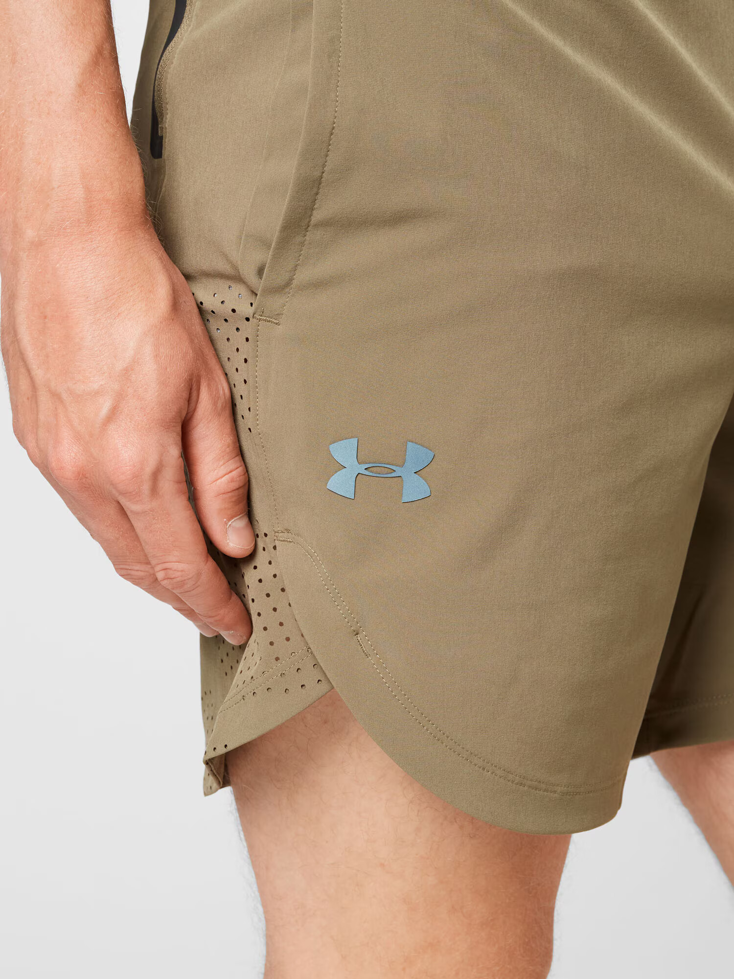 UNDER ARMOUR Pantaloni sport kaki / negru - Pled.ro