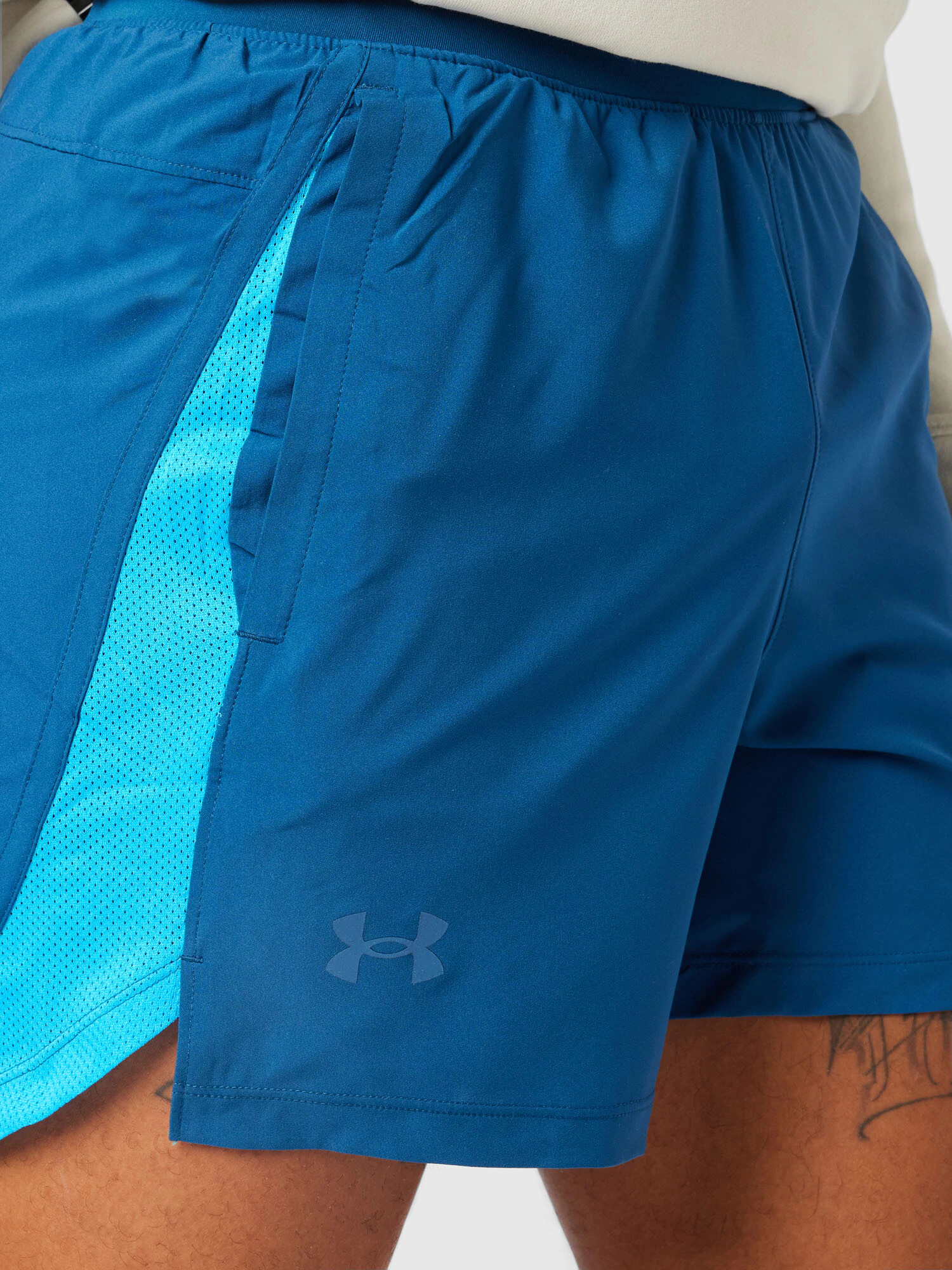 UNDER ARMOUR Pantaloni sport 'Launch' albastru marin / albastru aqua - Pled.ro