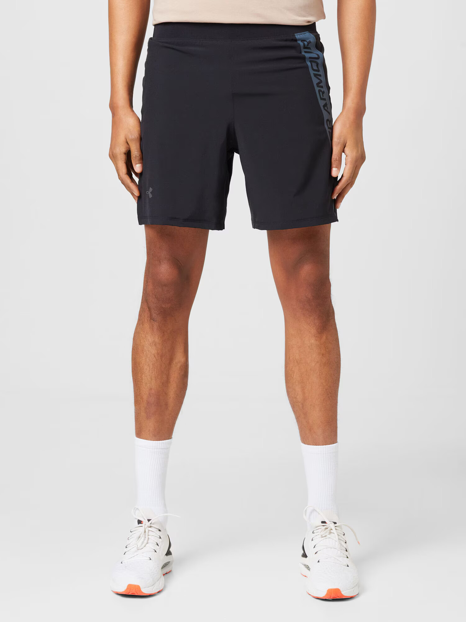 UNDER ARMOUR Pantaloni sport 'Launch Elite 7' gri / negru - Pled.ro