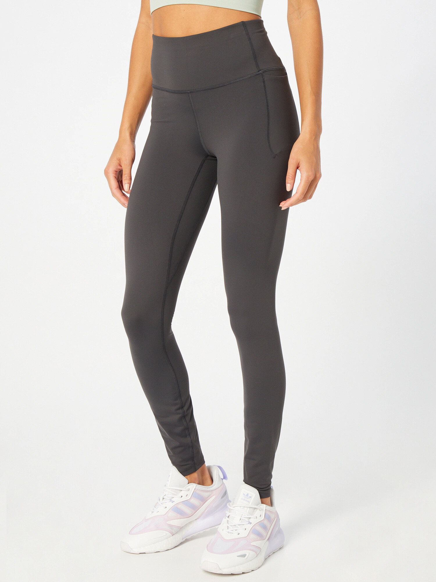 UNDER ARMOUR Pantaloni sport 'Meridian' gri metalic / alb - Pled.ro